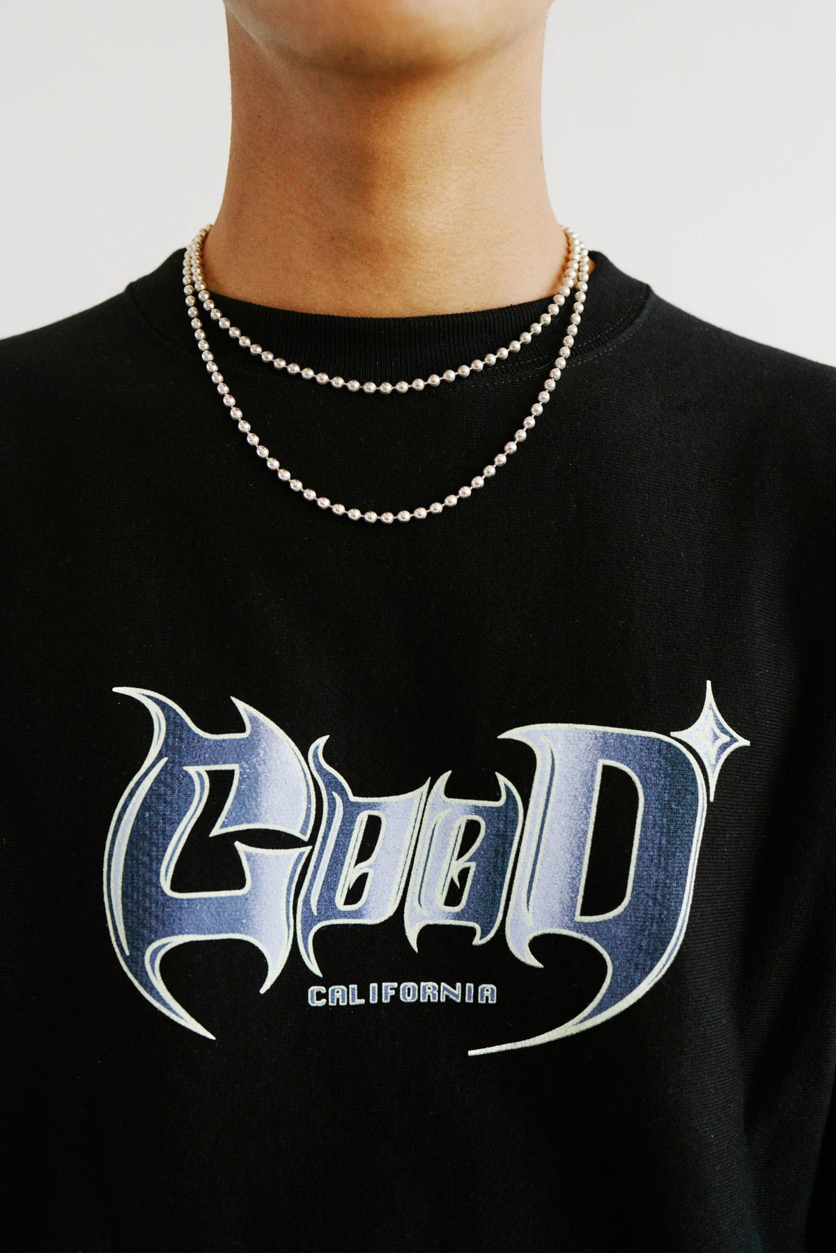 Goodfight Good Speed Champion Reverse Weave Pullover Sweatshirt Black
