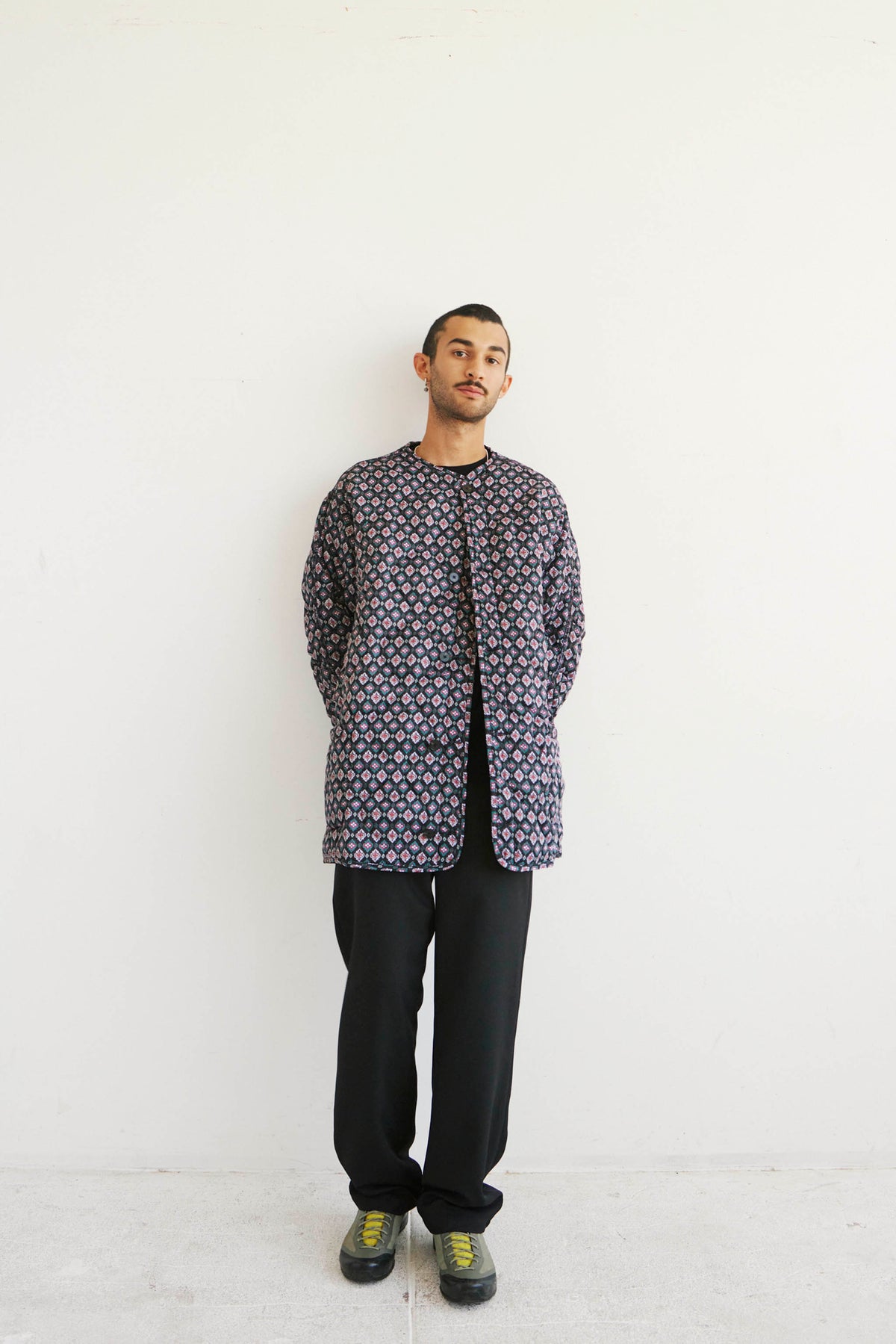 Goodfight B-Side Liner Jacket Black Fleur