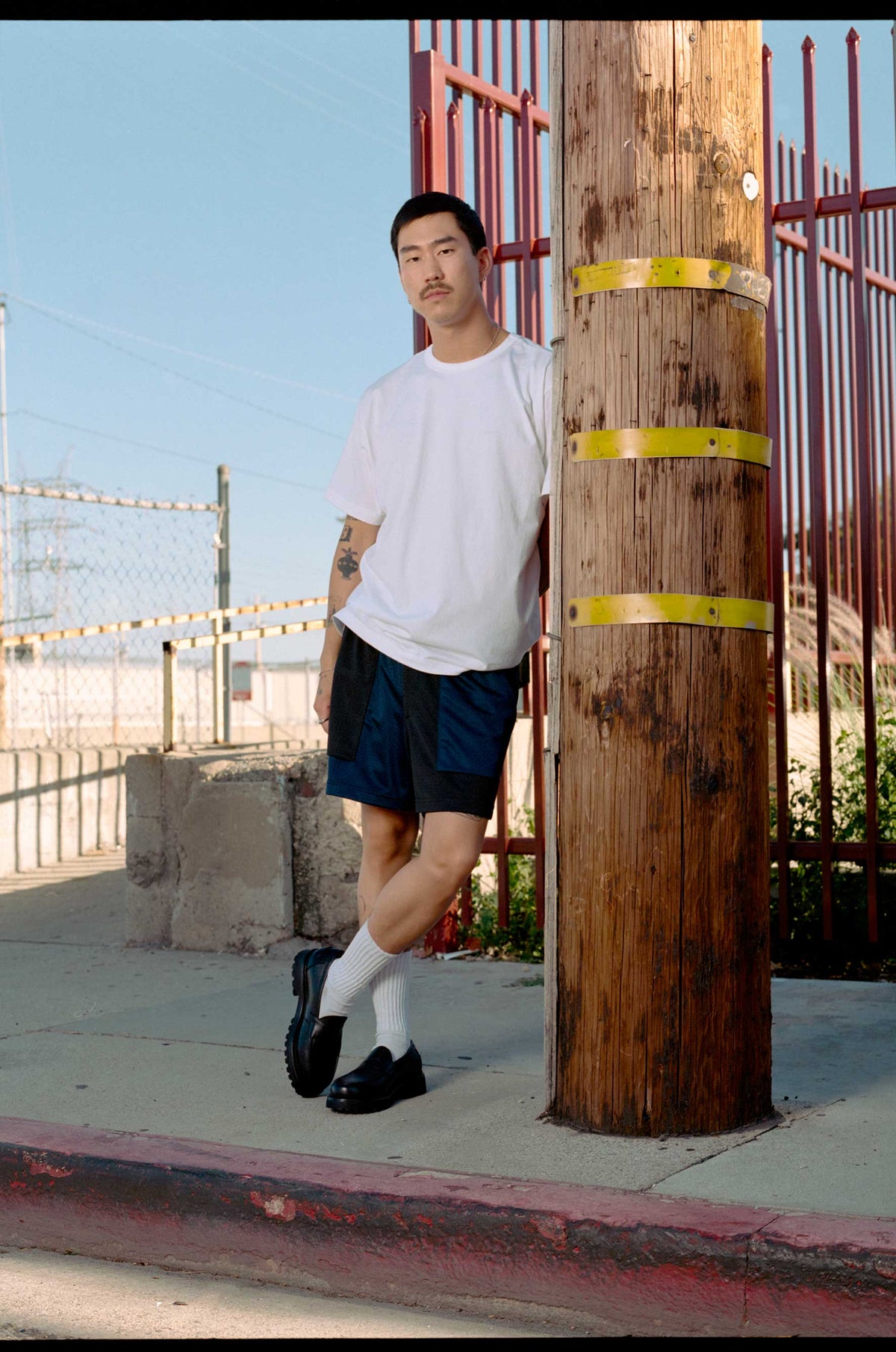GDFHT for 3sixteen 20Y Grocery Getter Short Mini Black/NavyGoodfight for 3sixteen 20Y Grocery Getter Short Mini Black/Navy