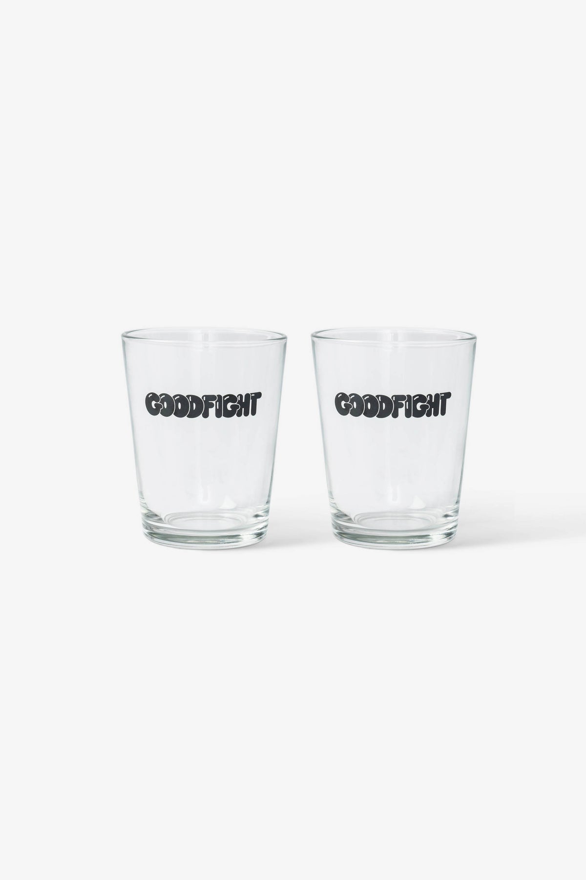 Goodfight Bubble Logo Asian Beer Glass Set