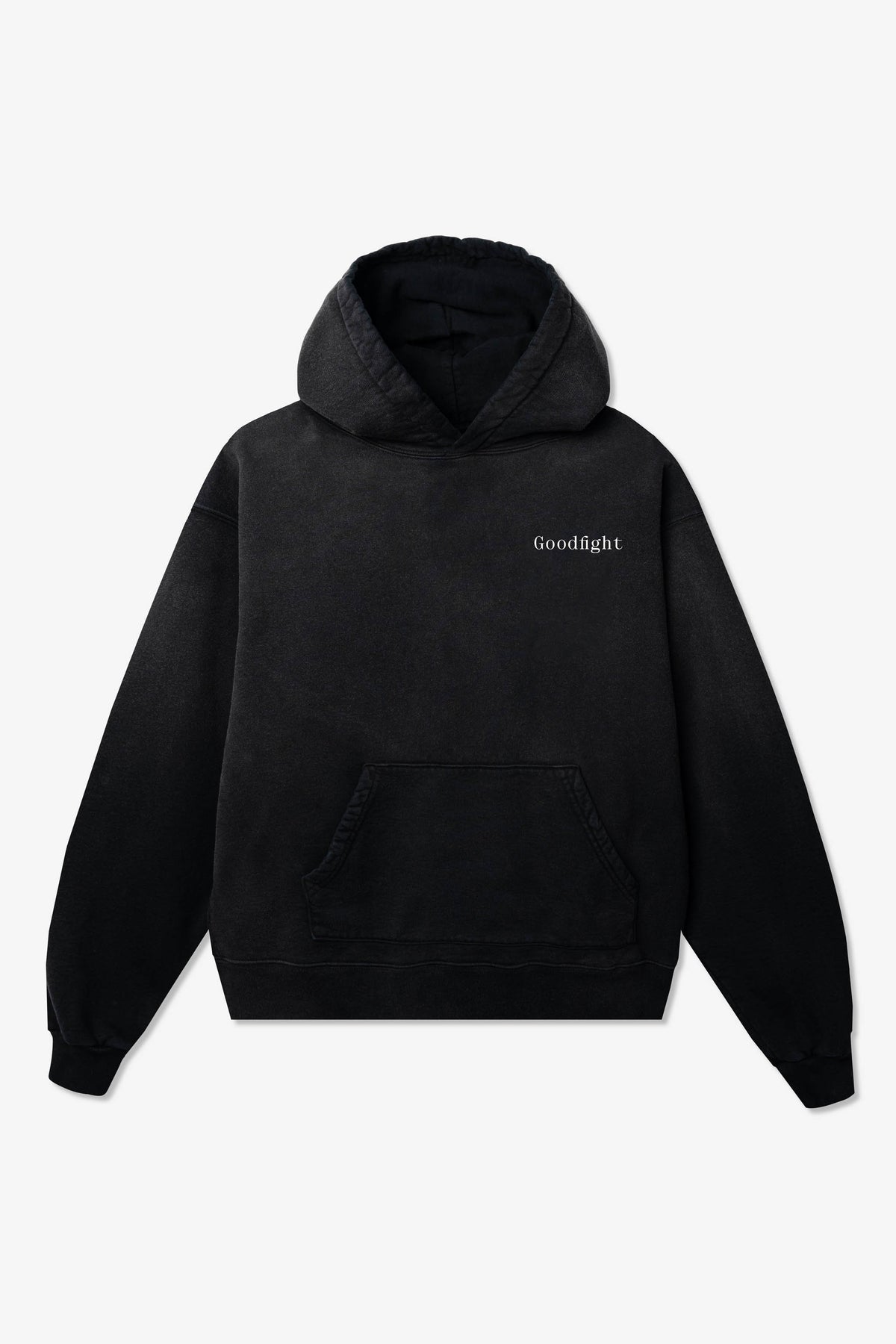 Goodfight Classic Logo Happy Hour Hooded Sweatshirt Black