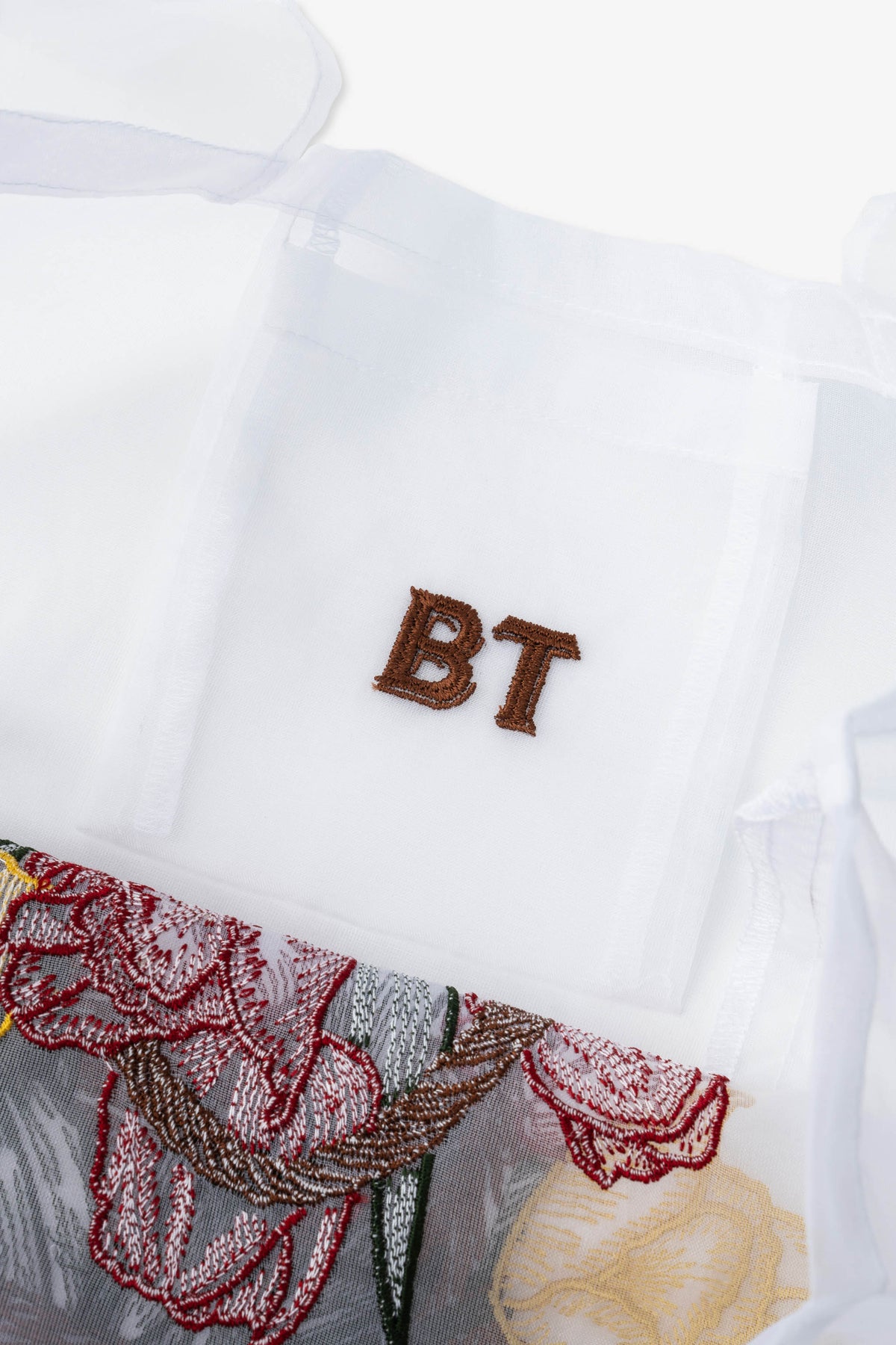 Brigitte Tanaka "Sac Fleuriste Panier" Florist Basket Organza Bag