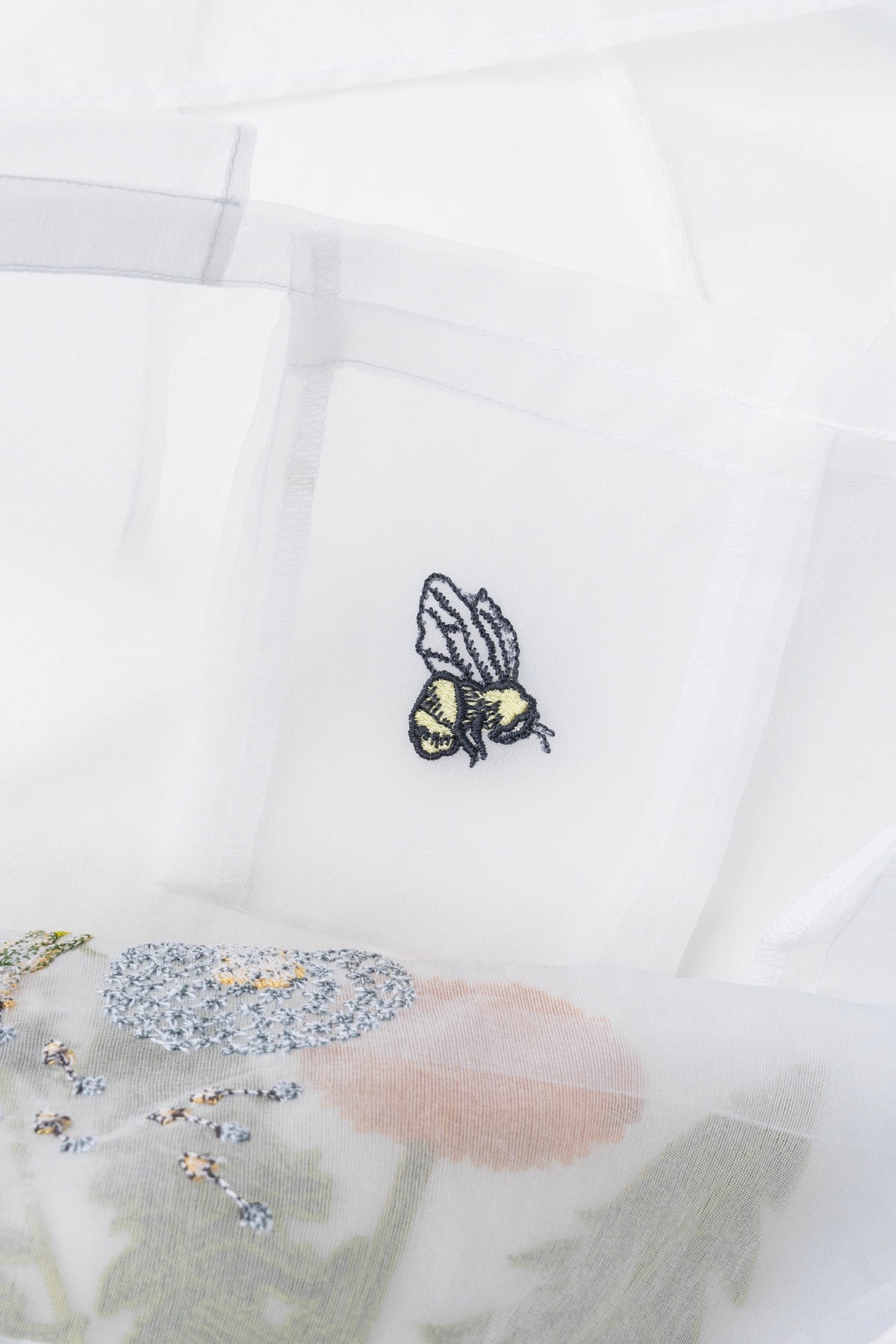 Brigitte Tanaka 'Sac Fleuriste Pissenlit" Dandelion Florist Organza Bag
