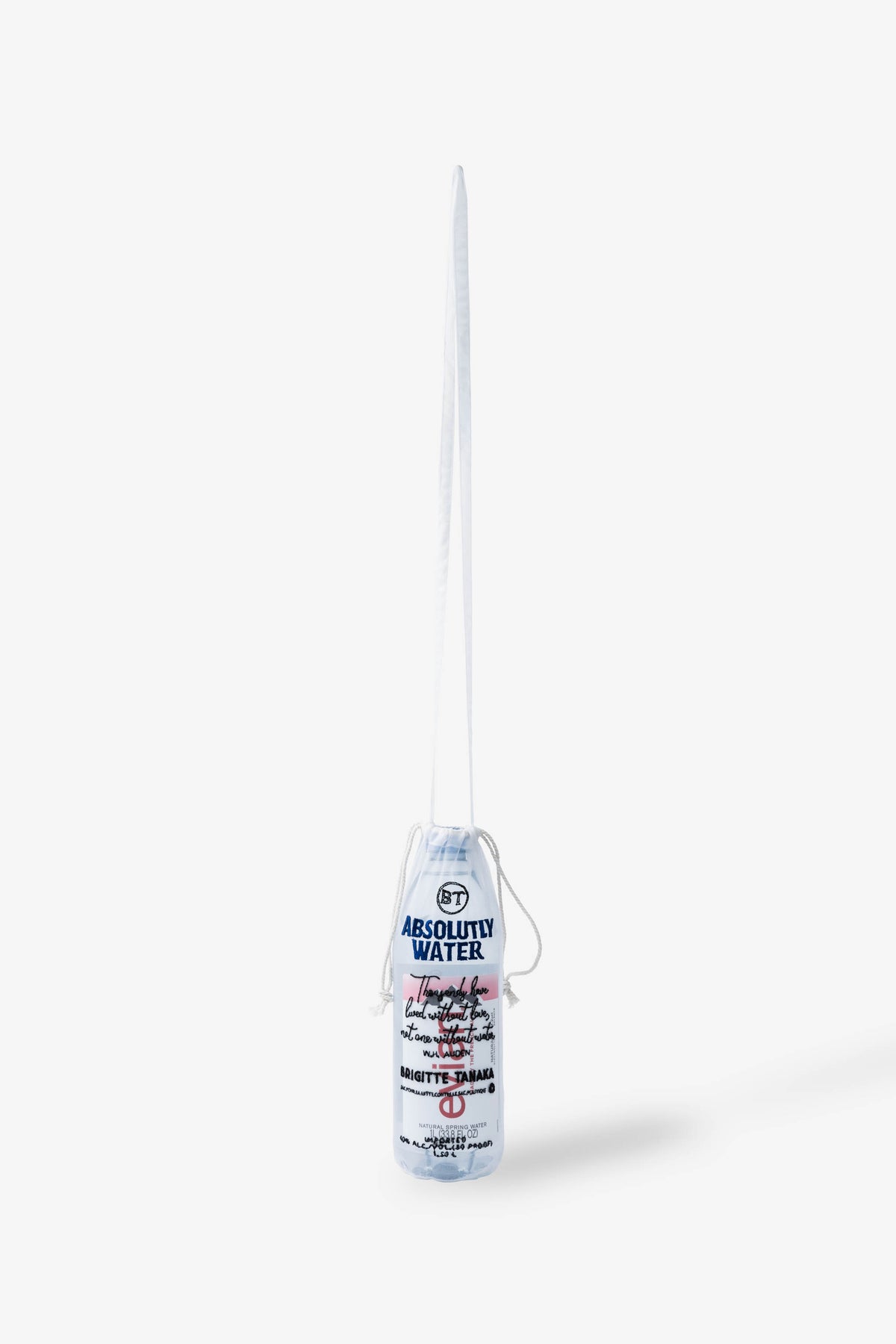 Brigitte Tanaka "Absolutly Water" Water Bottle Bag Large