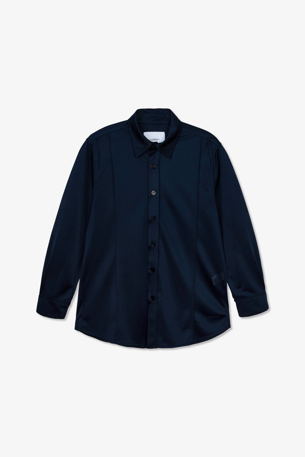 Goodfight Proper Top LS Shirt Mesh Navy