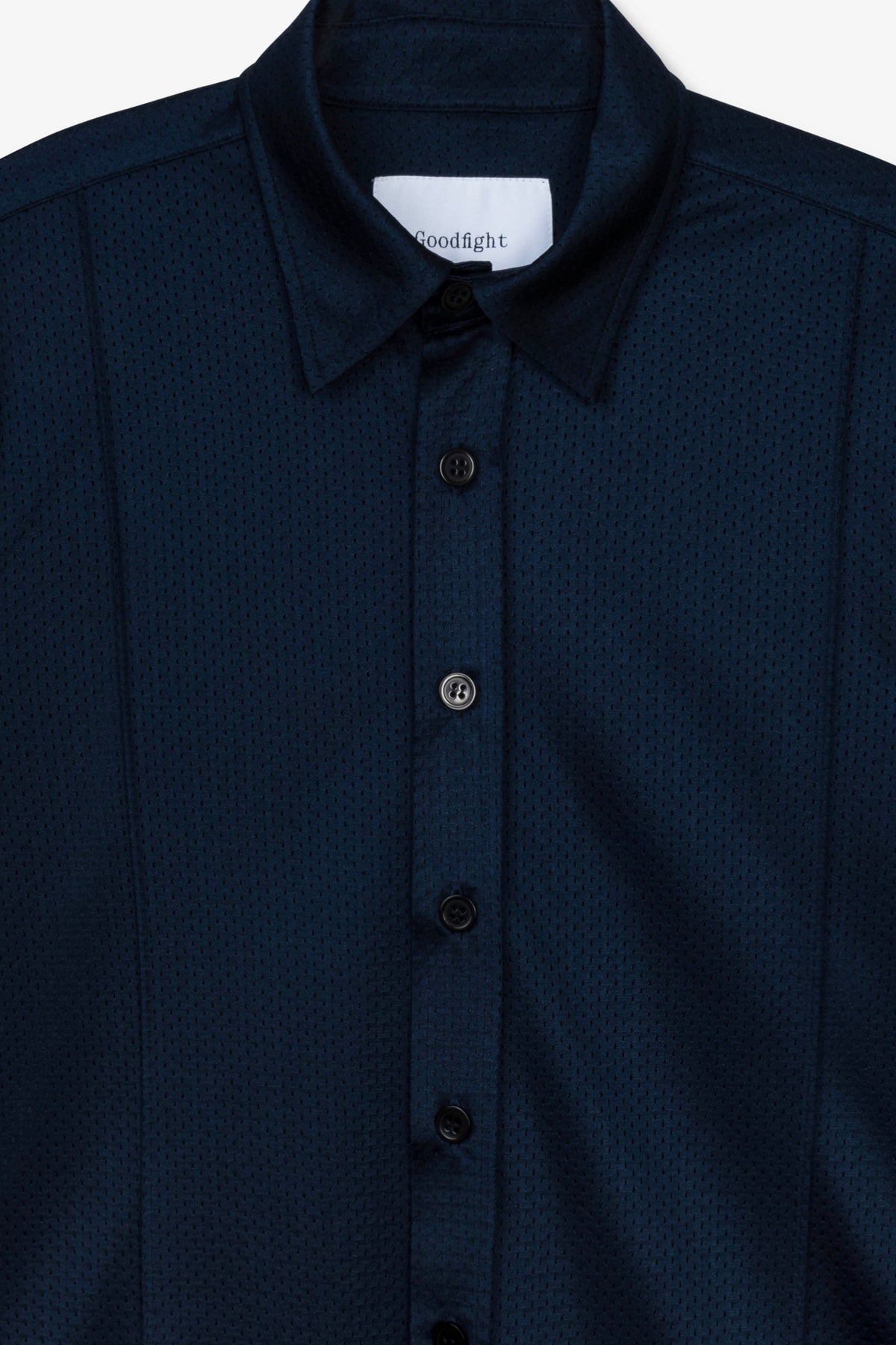 Goodfight Proper Top LS Shirt Mesh Navy