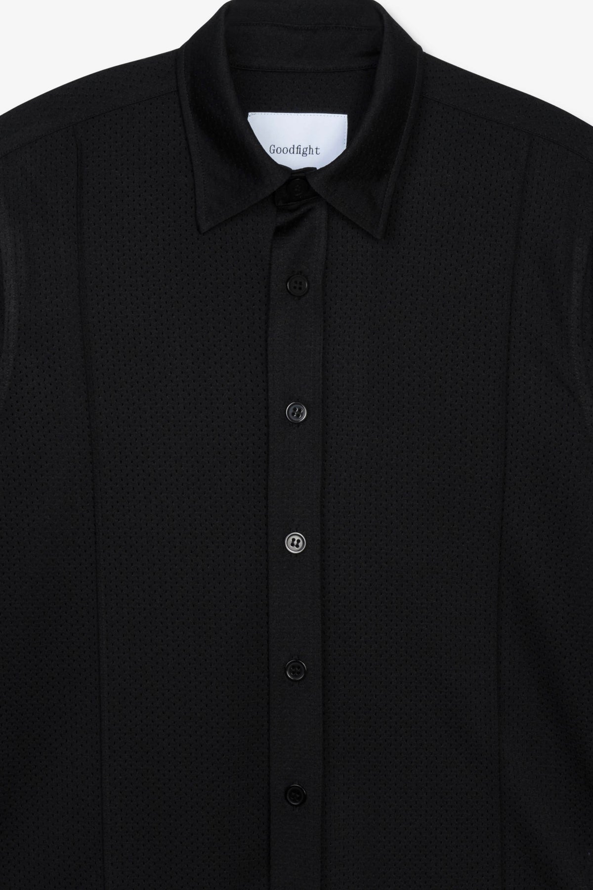 Proper Top LS Shirt Mesh Black