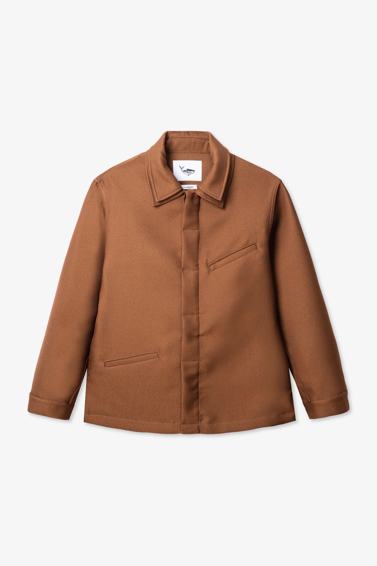 Goodfight x Kato Campus Jacket Brown