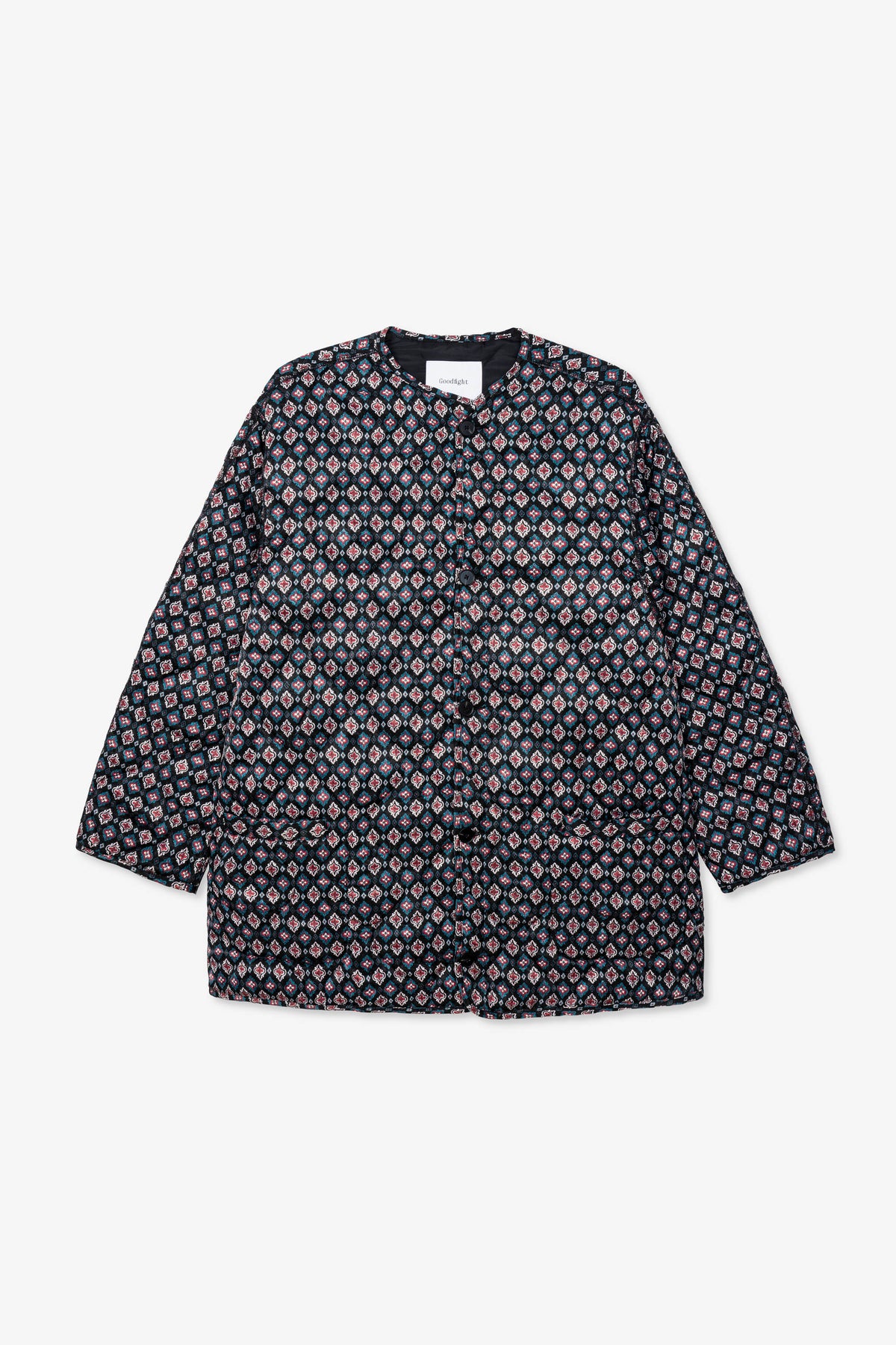 Goodfight B-Side Liner Jacket Black Fleur