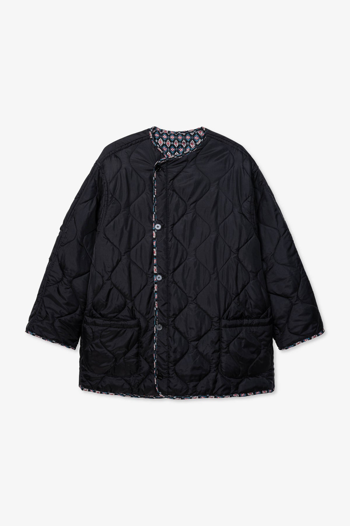 Goodfight B-Side Liner Jacket Black Fleur
