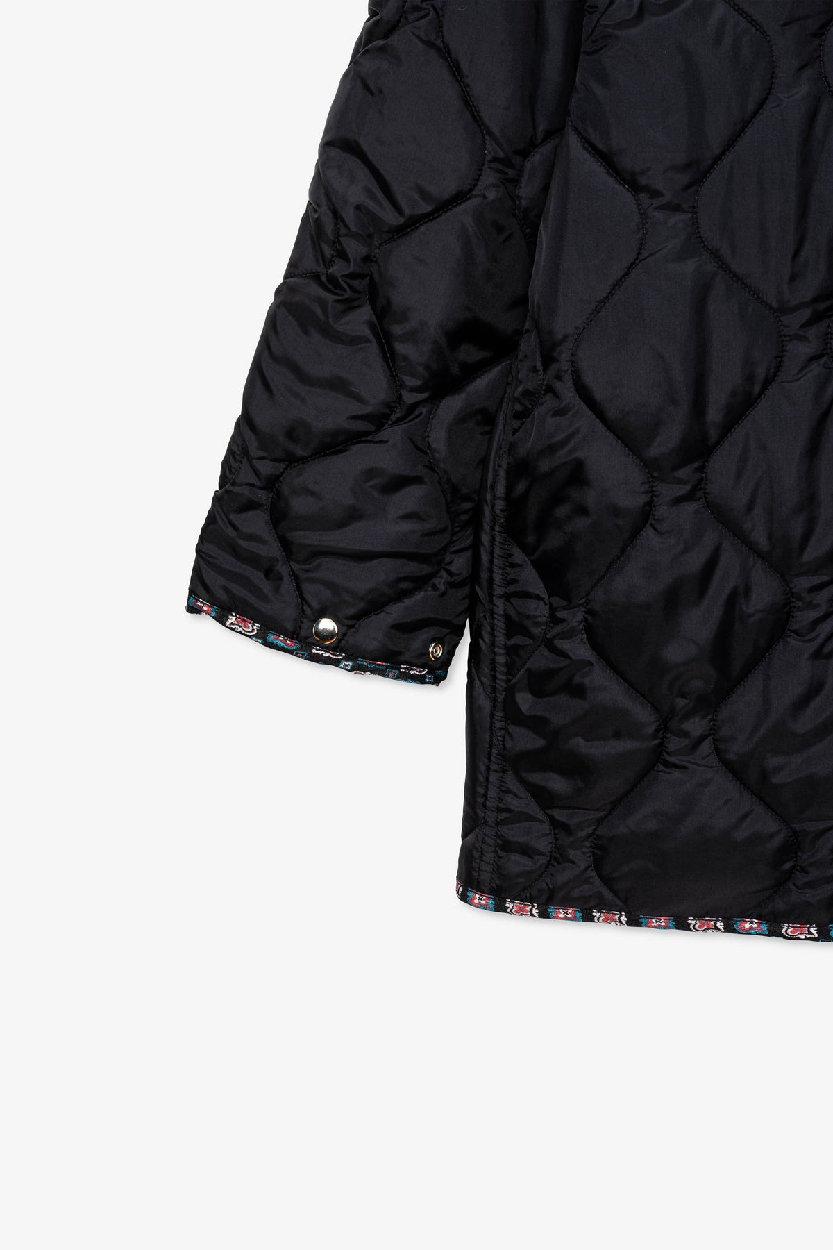 Goodfight B-Side Liner Jacket Black Fleur