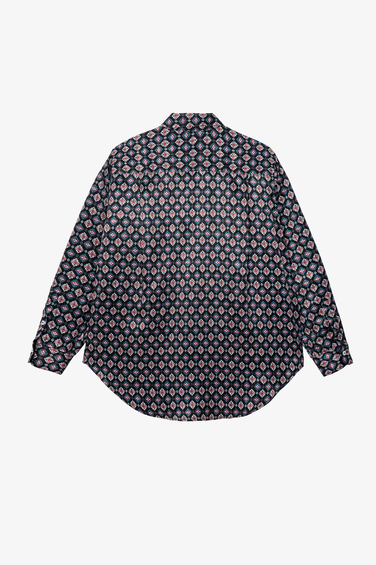Goodfight Flores Oxford Shirt Black Fleur