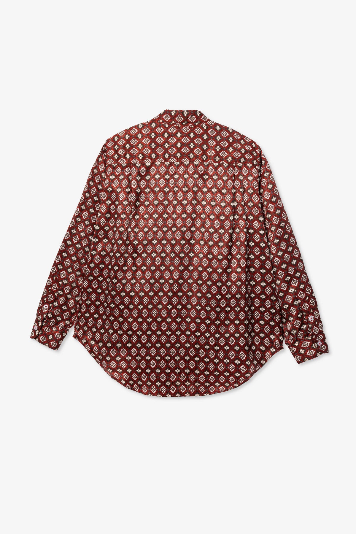 Goodfight Flores Oxford Shirt Brown Fleur