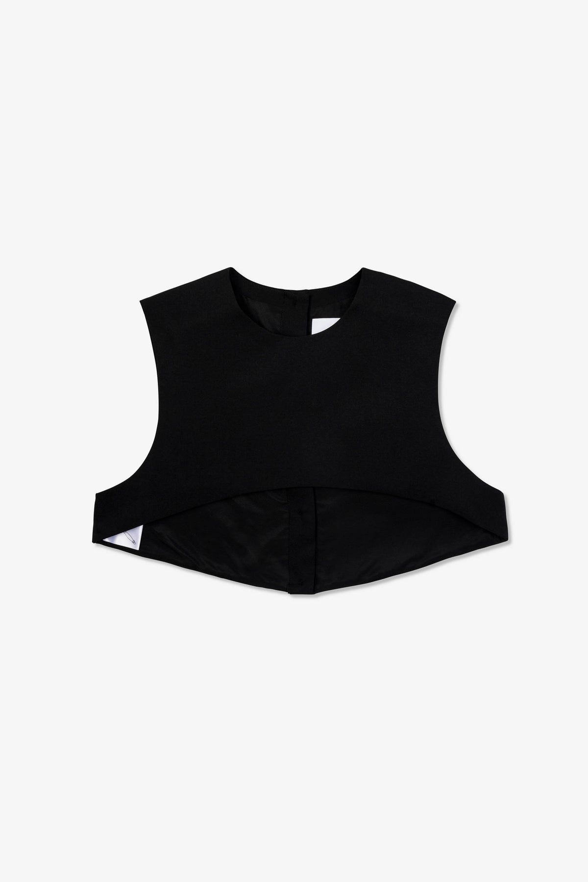 Goodfight Bib Vest Black