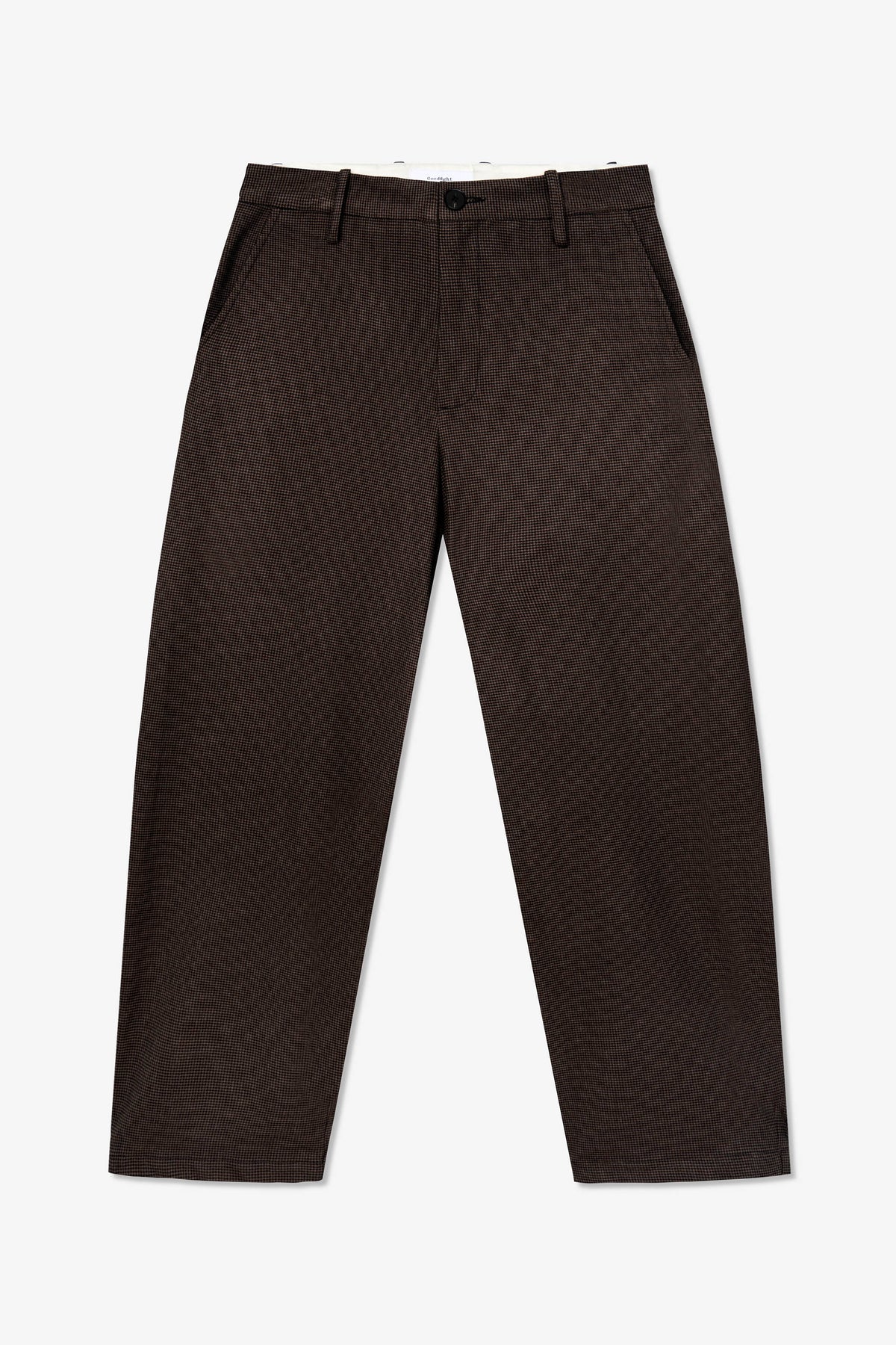 Goodfight Florider Trouser Brown Mini Herringbone