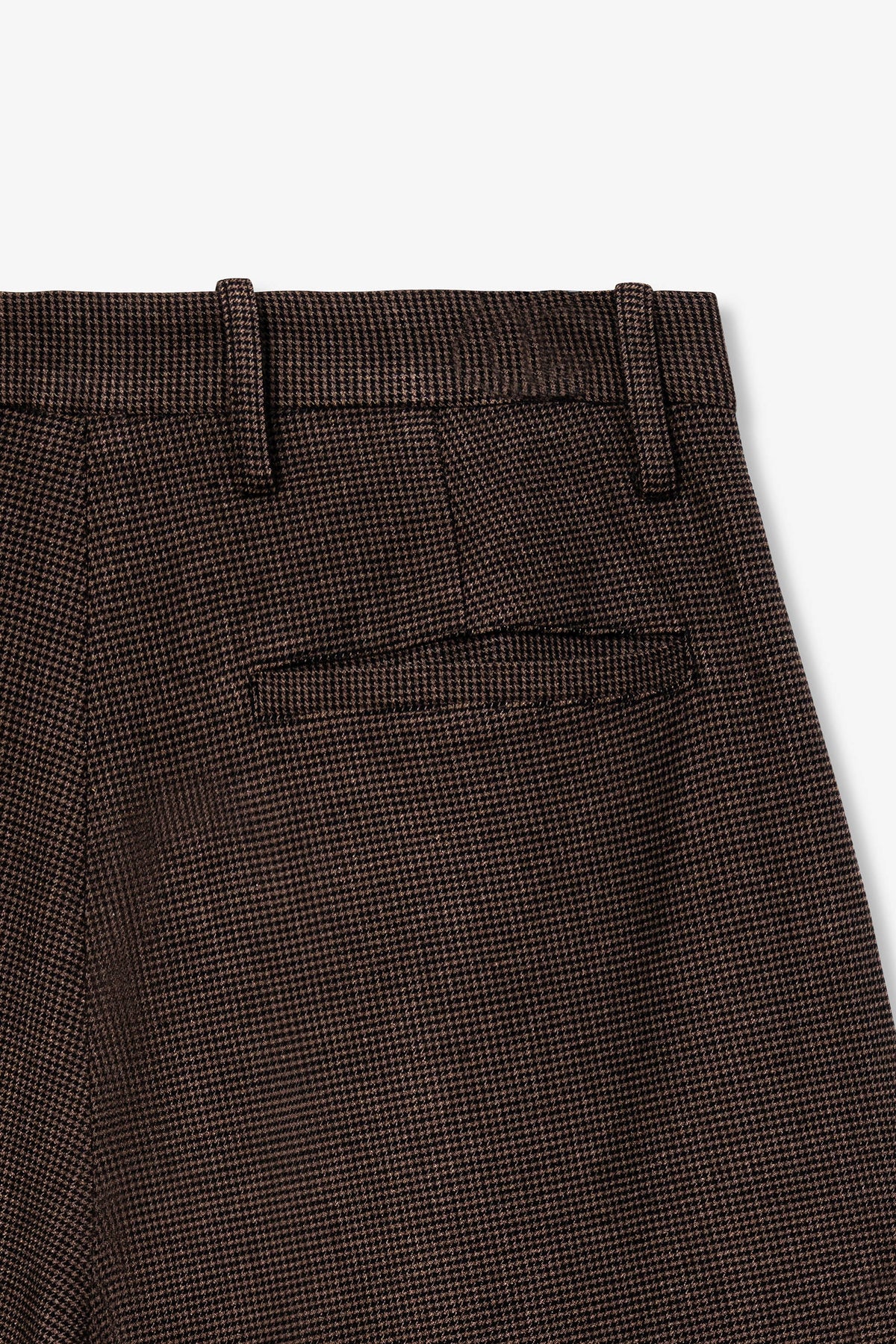 Goodfight Florider Trouser Brown Mini Herringbone