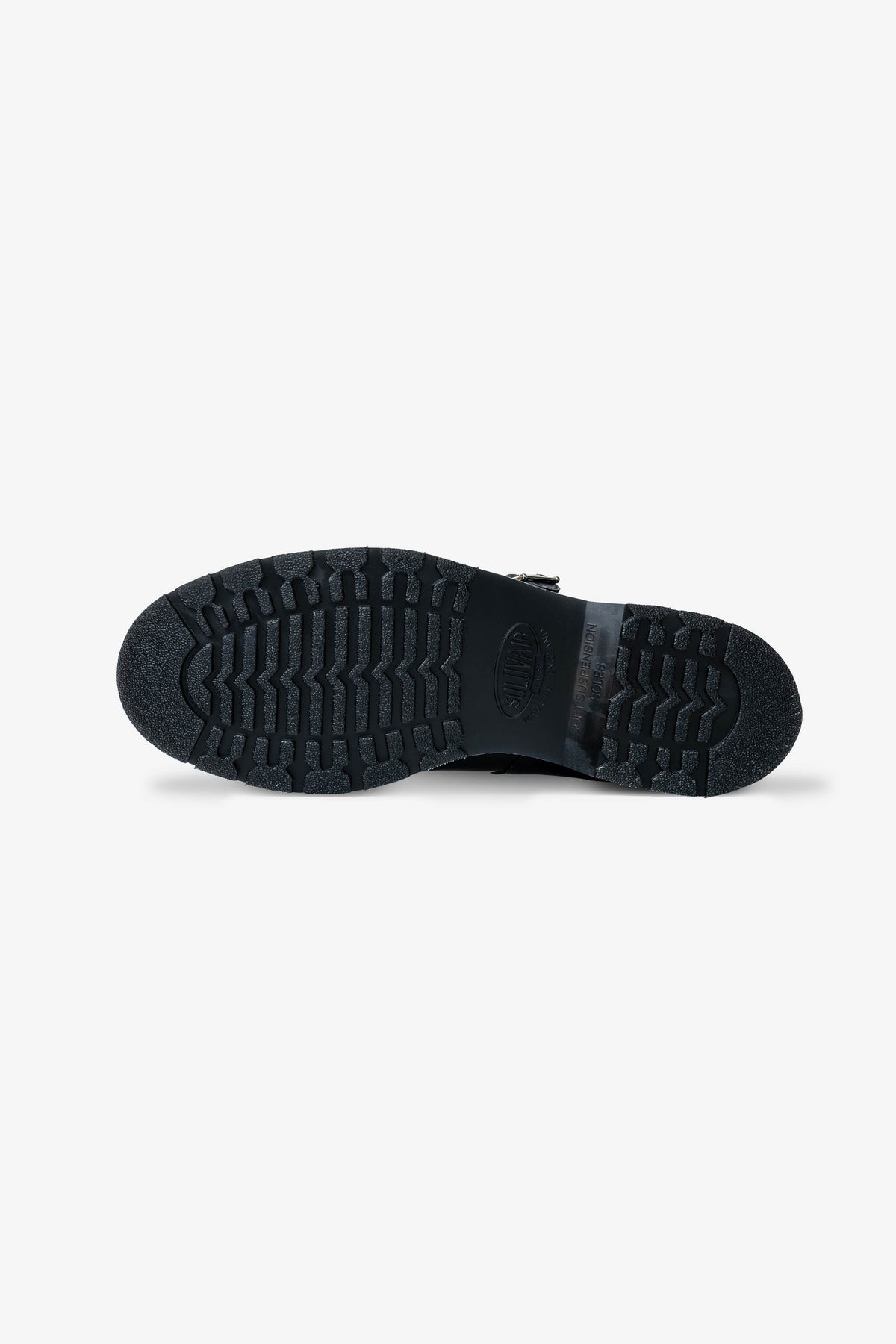 Solovair Mary Jane Shoe Black Hi-Shine