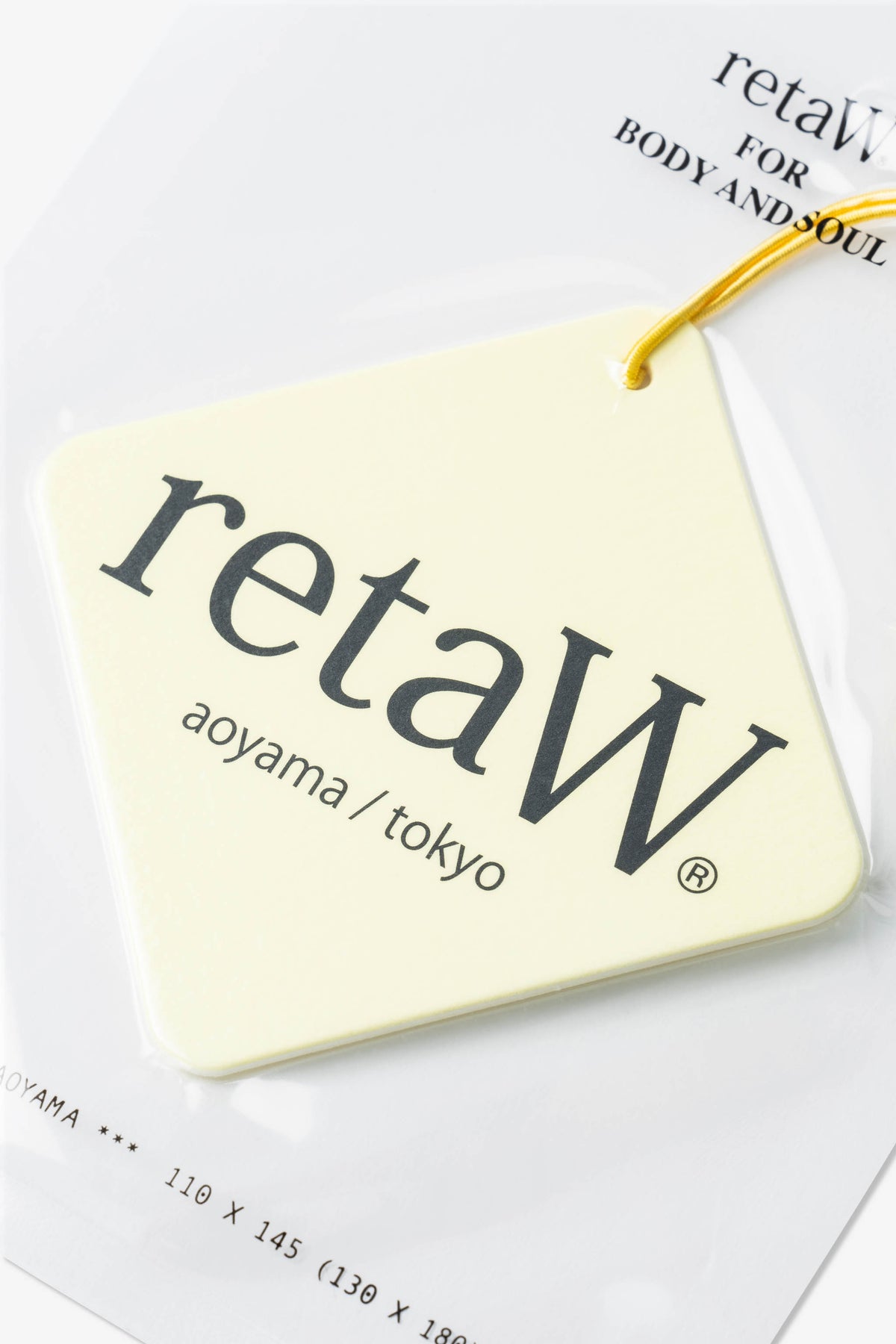 retaW Fragrance Car Tag OYL*