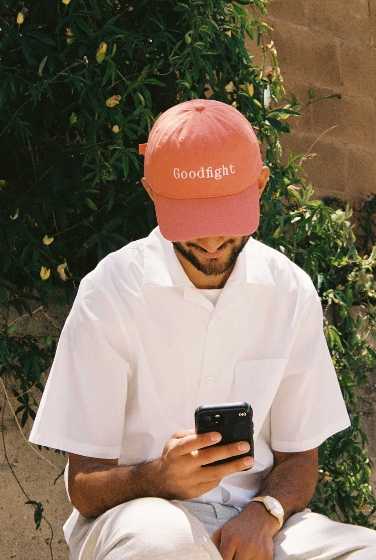 Goodfight Robinson Camp Collar Shirt Yellow