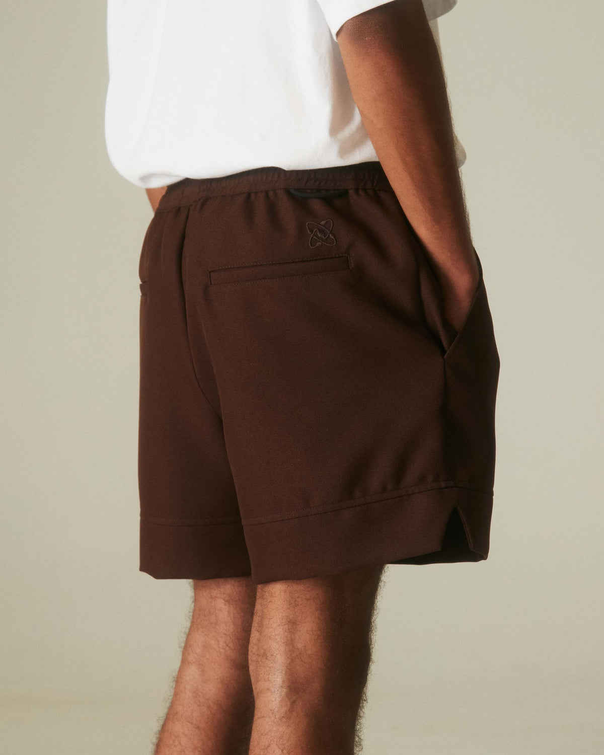 Goodfight Runner Shorts Brown