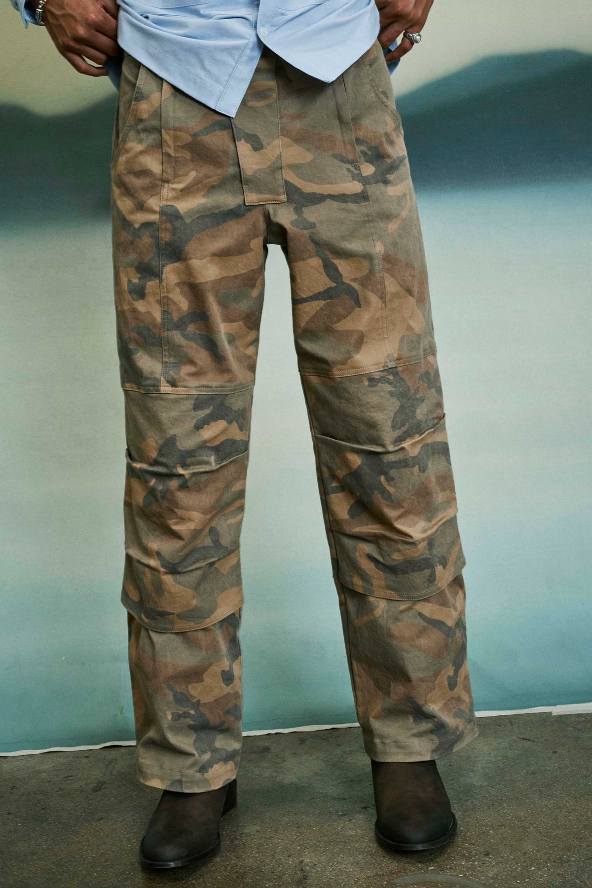Goodfight Team Pant Selvedge Camo