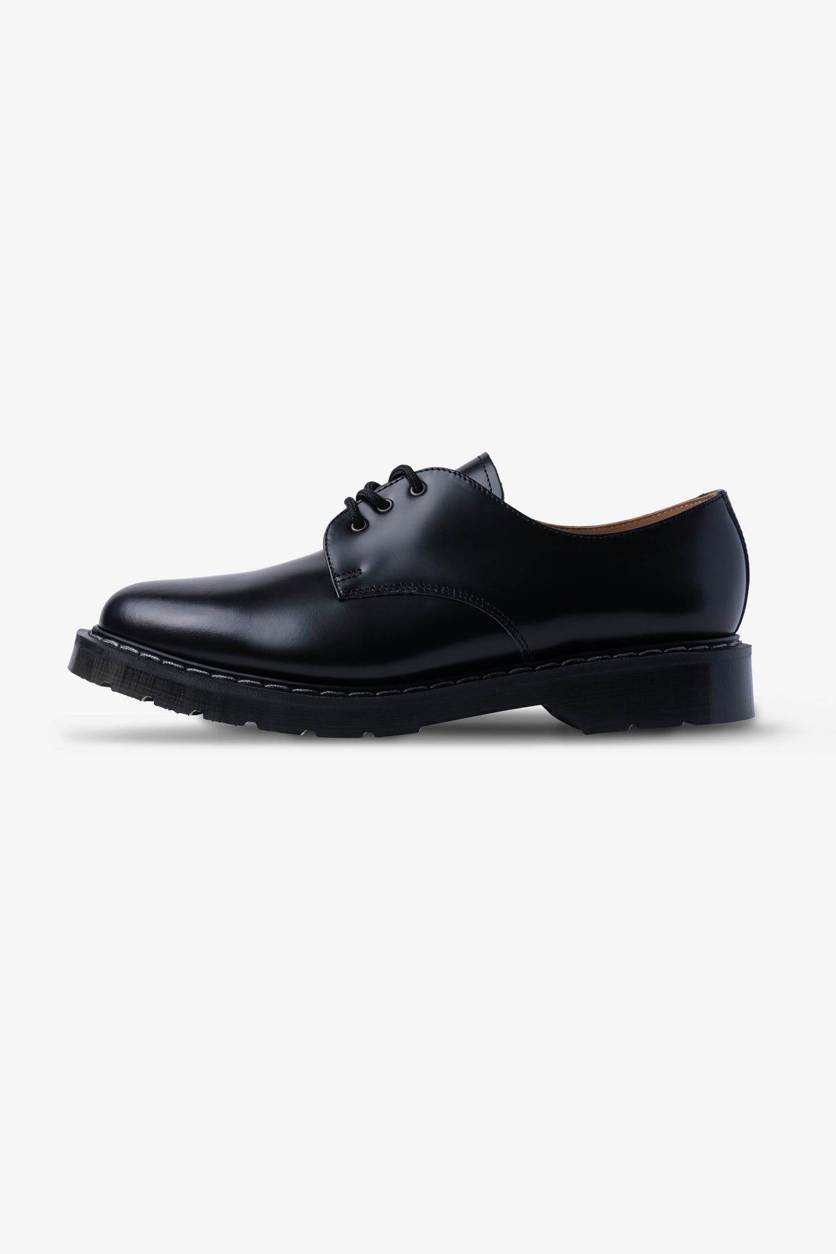 Solovair Gibson Hi-Shine Black