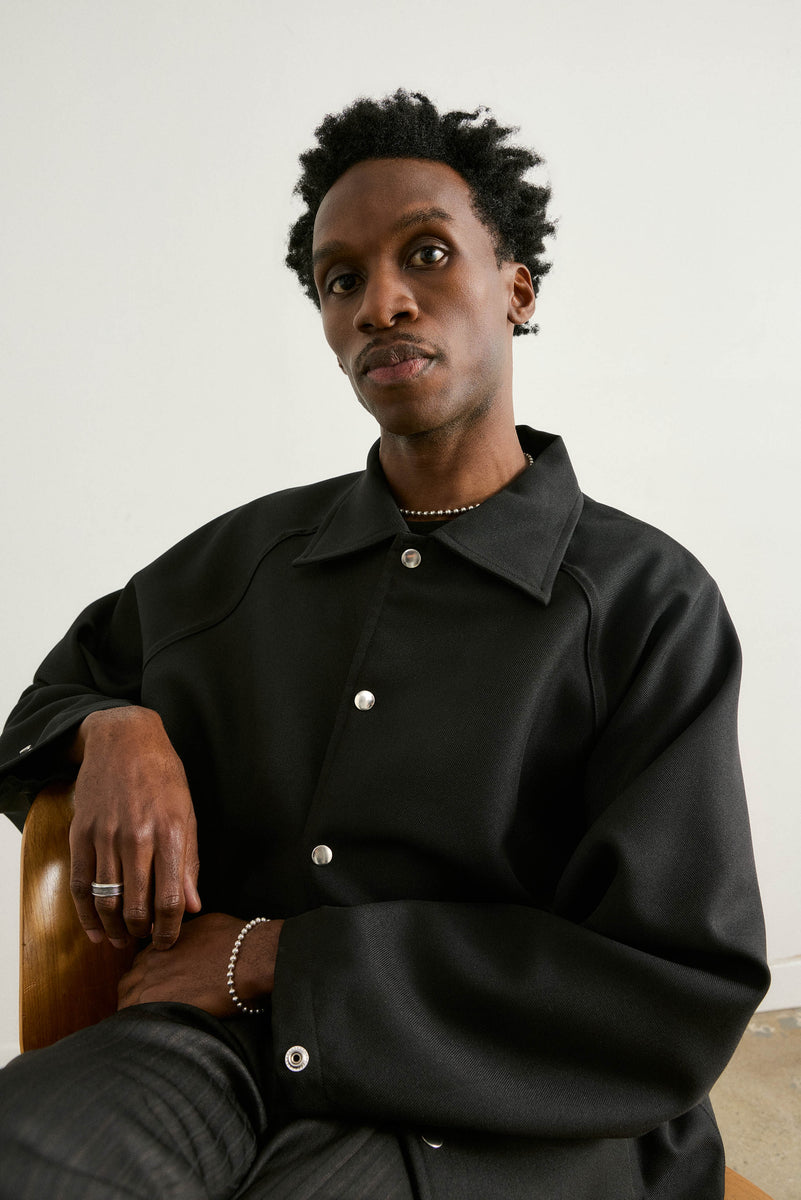 Coaches Jacket Black
