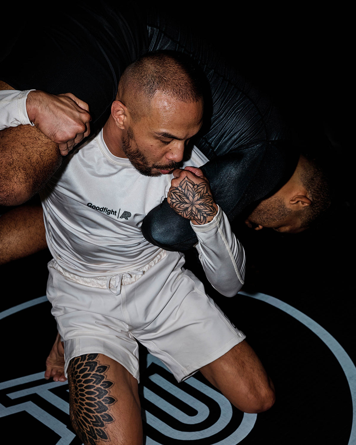 A&P x Goodfight Shorts White