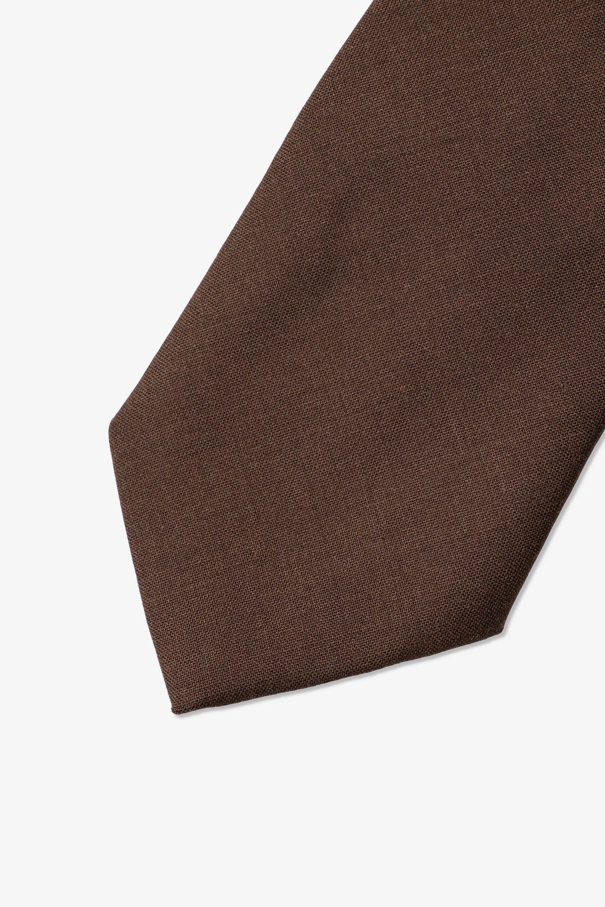 Goodfight Club Tie Brown Wool