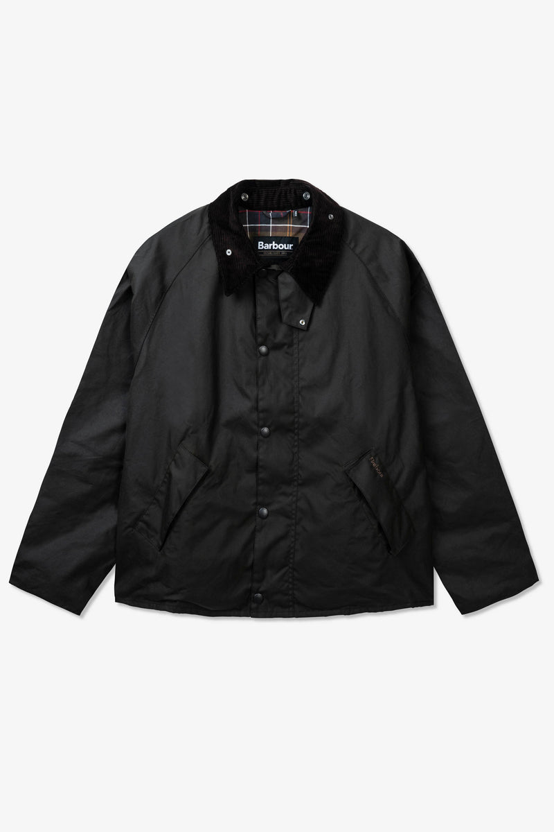 【良品】Barbour NEW TRANSPORT JACKET ブラック M Barbour Transport Wax Jacket | Nordstrom