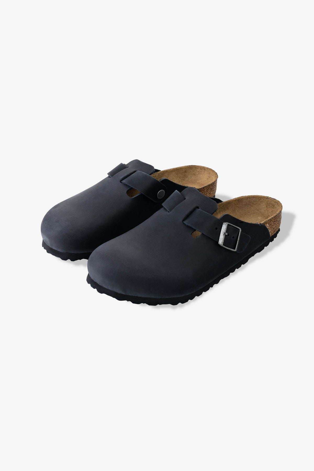 Birkenstock Boston Oiled Leather Black