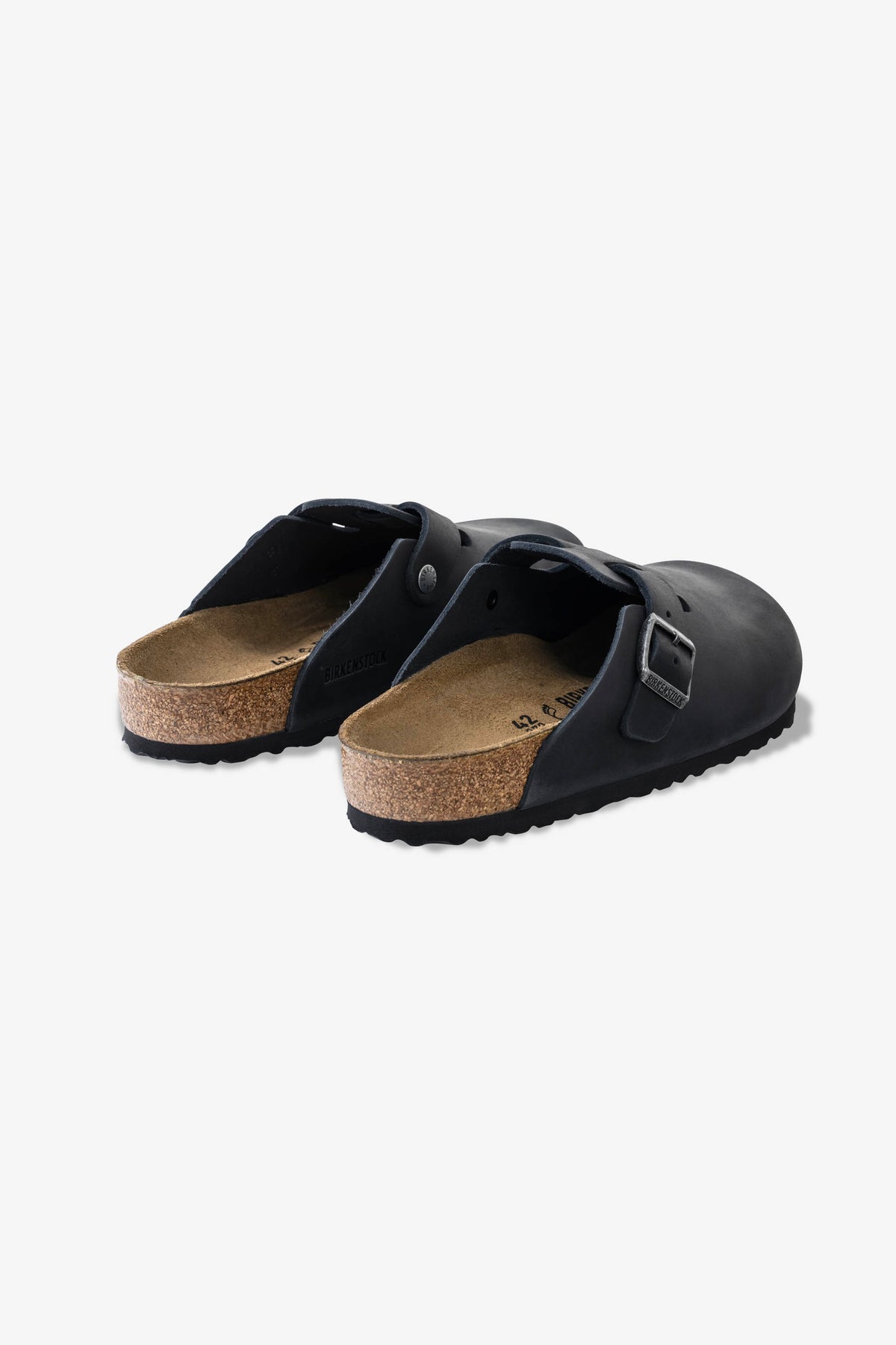 Birkenstock Boston Oiled Leather Black