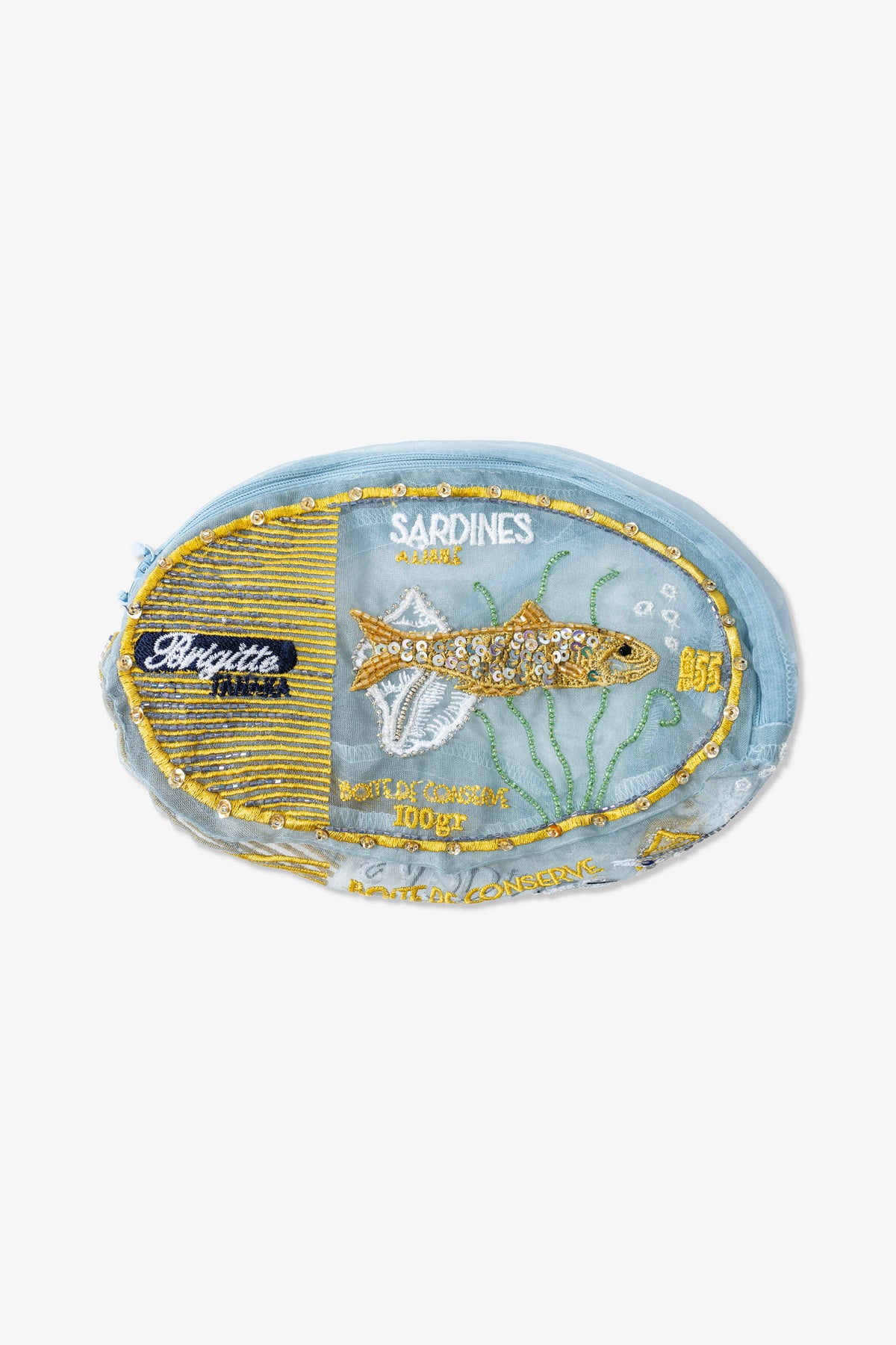 Brigitte Tanaka Sardine Haute Couture Organza Pouch