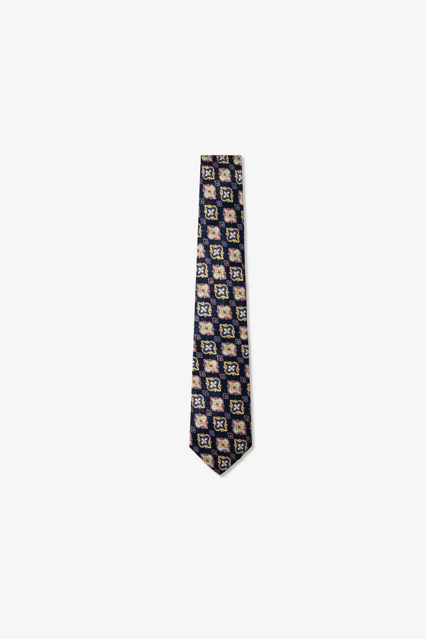 Club Tie Purple Fleur