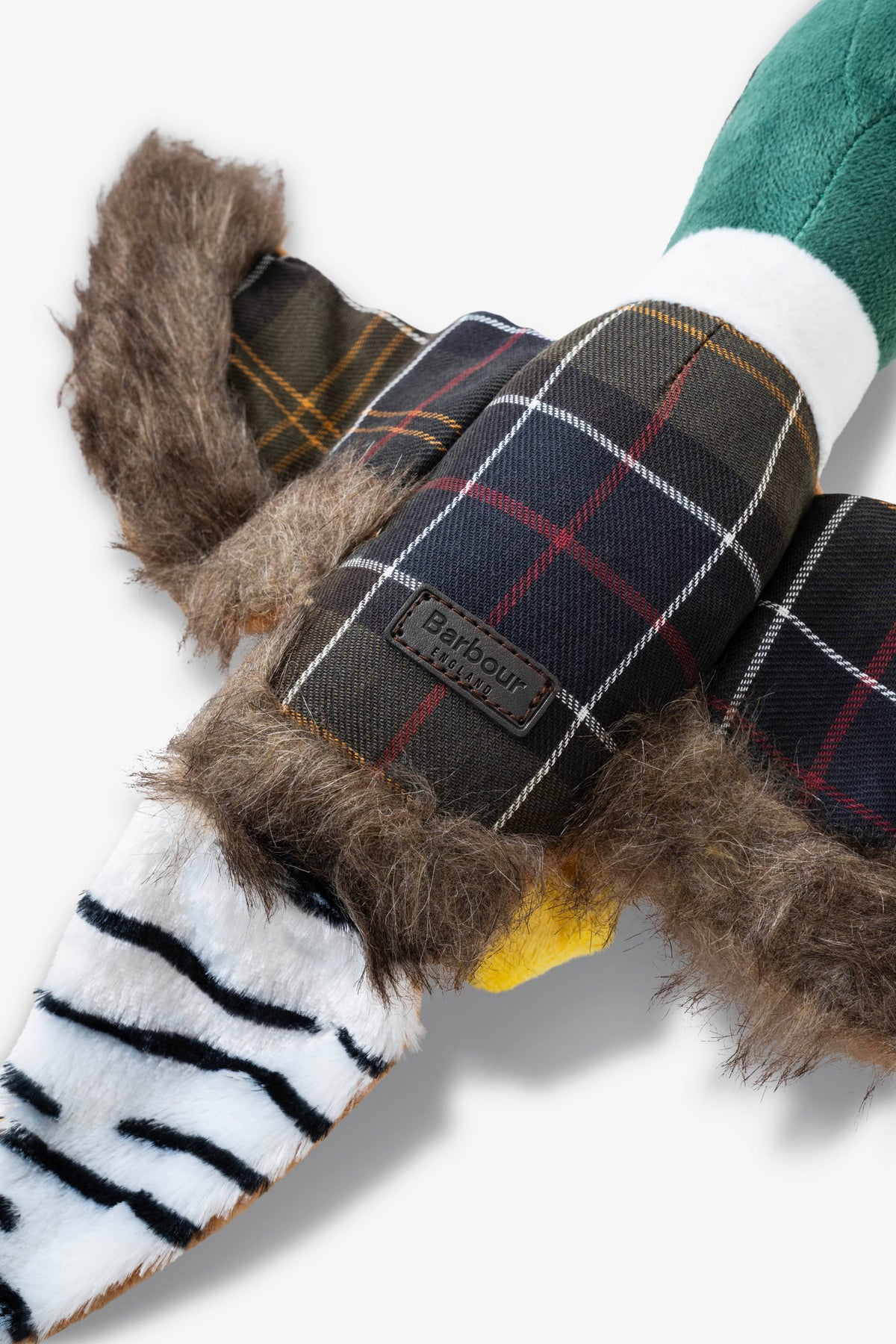 Barbour Pheasant Dog Toy Classic Tartan