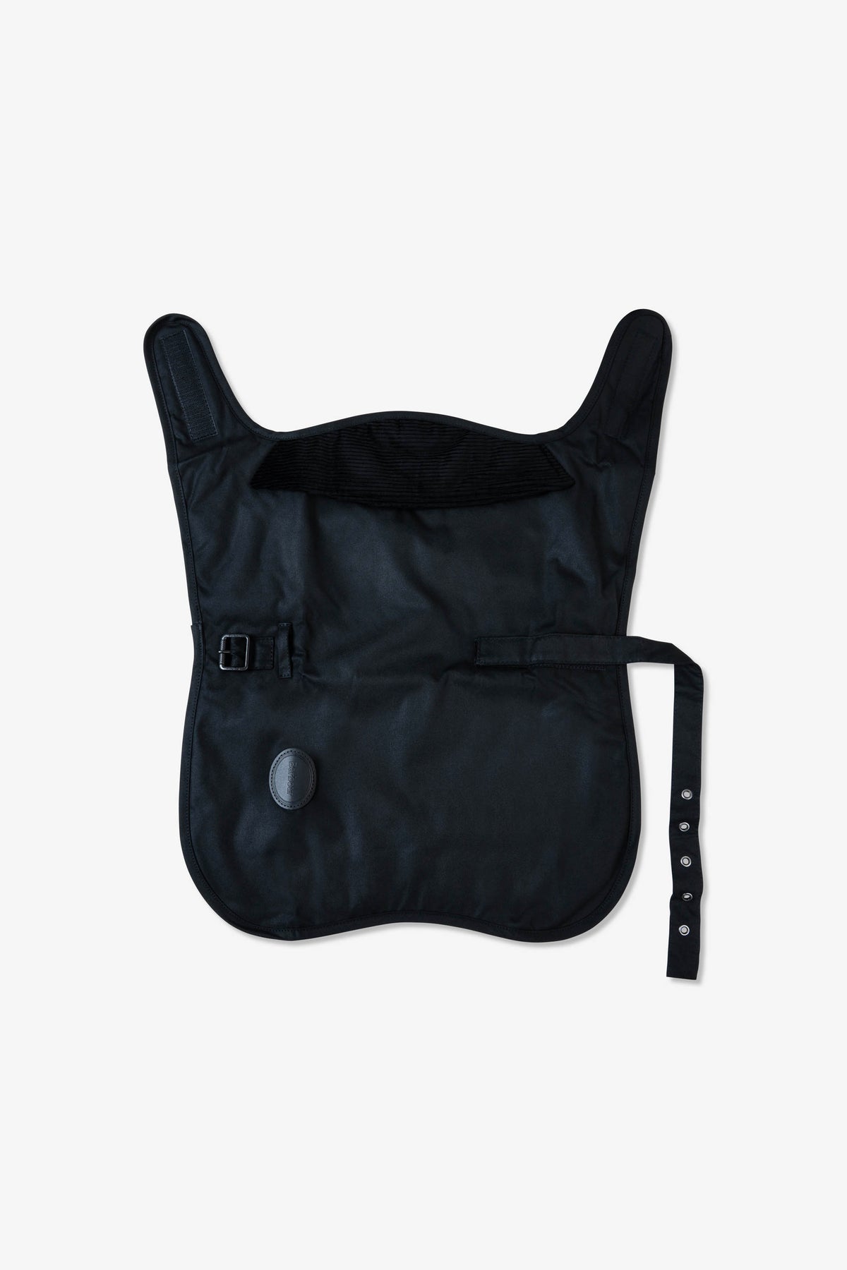 Barbour Slykoil Waxed Dog Coat  Black
