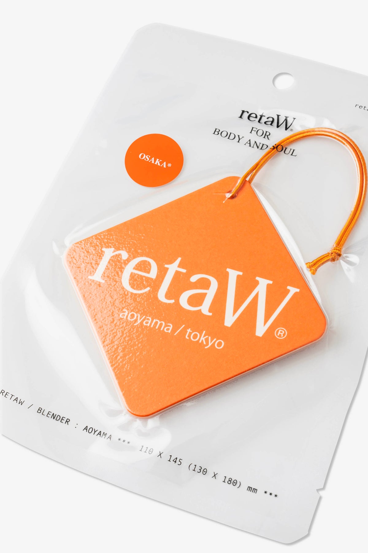 retaW Fragrance Car Tag OSAKA*