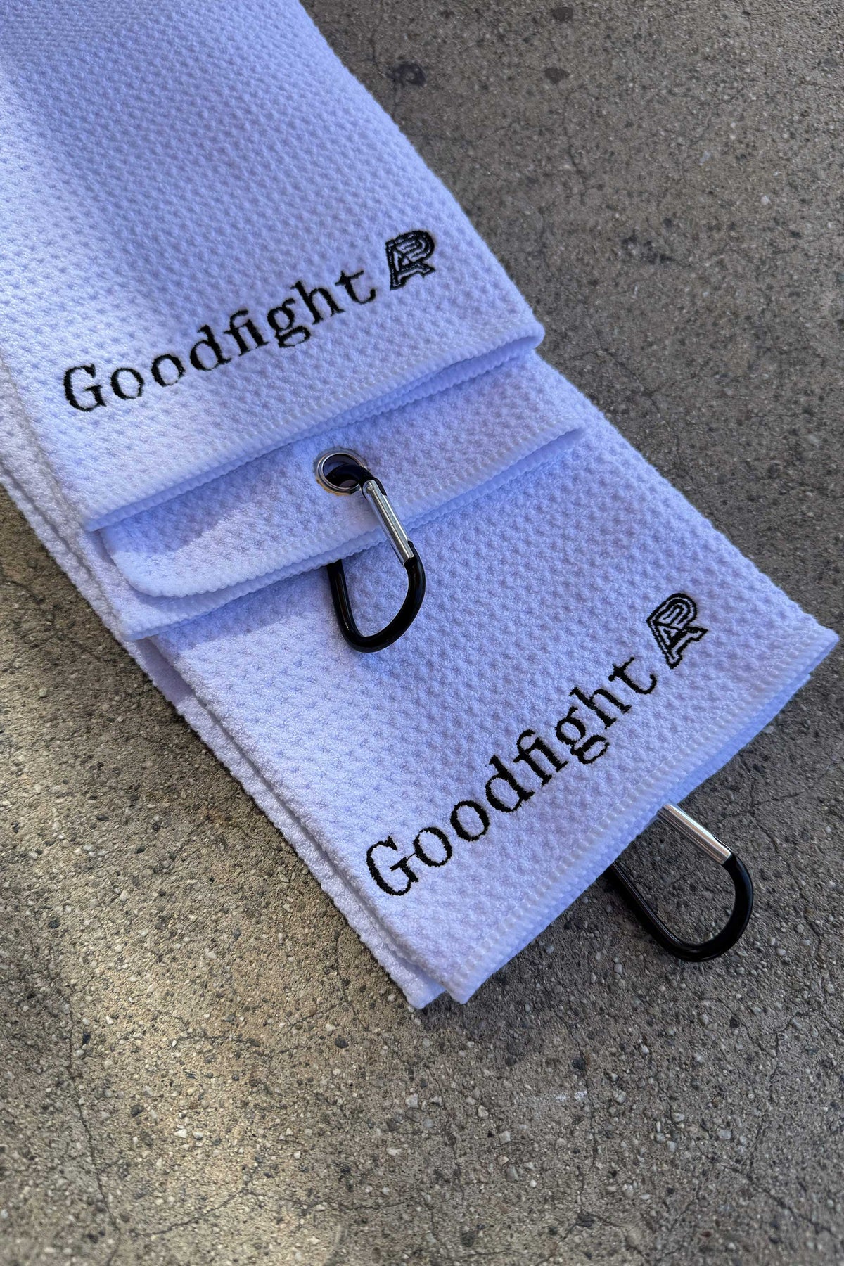 Goodfight x A&P Microfiber Tri-Fold Golf Towel