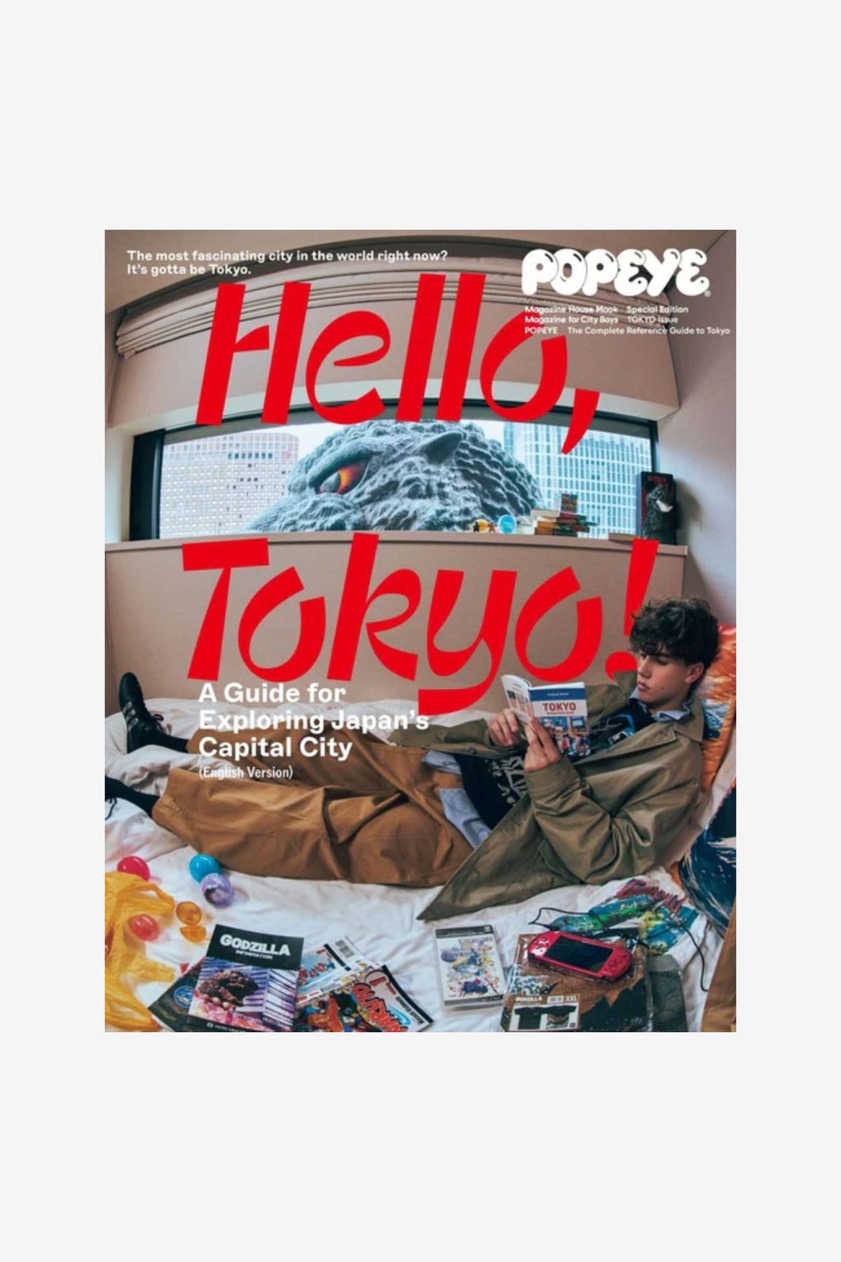PREORDER - POPEYE English Edition ～Hello, Tokyo‼ A Guide for Exploring JAPAN’s Capital～