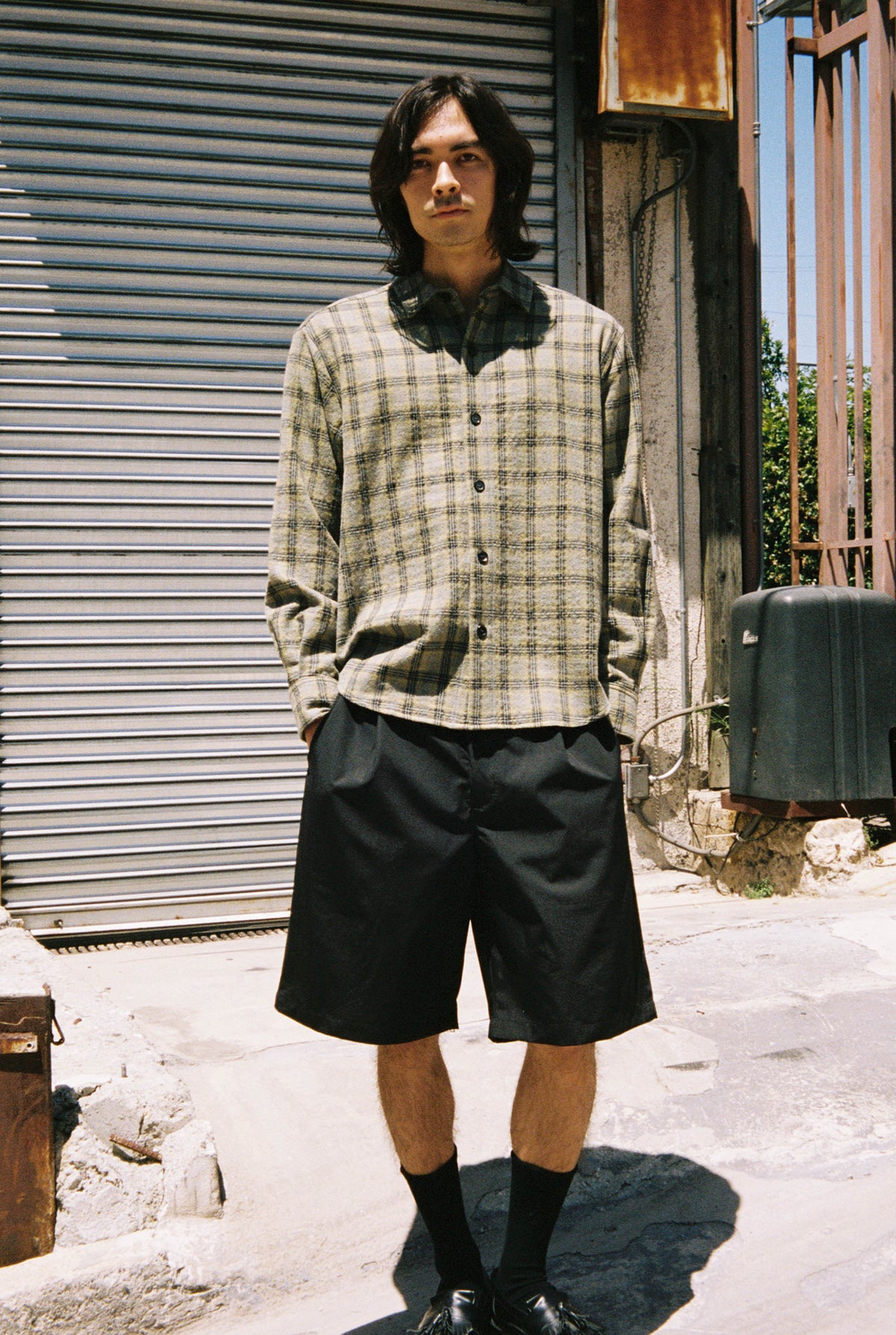 Ian Short Cotton Weathercloth Black xl / Black
