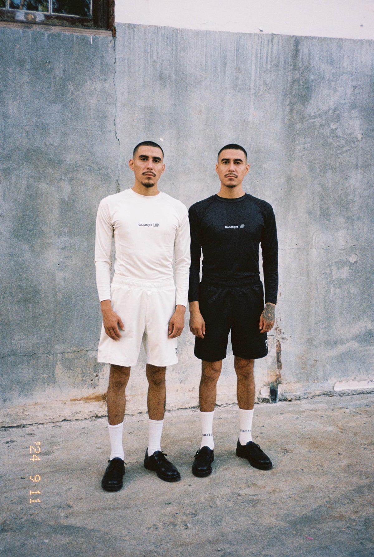 A&P x Goodfight Shorts White