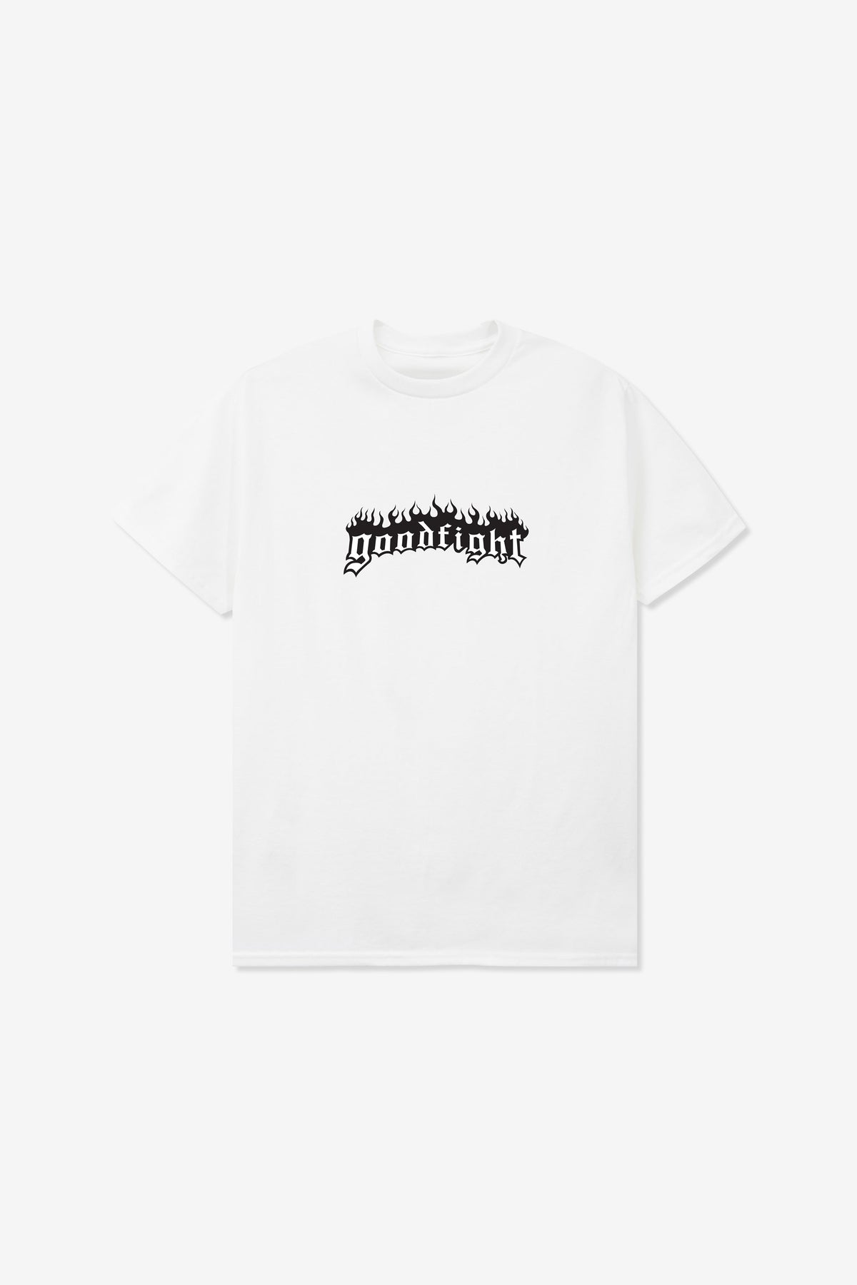 Goodfight Fire Merch Tee White