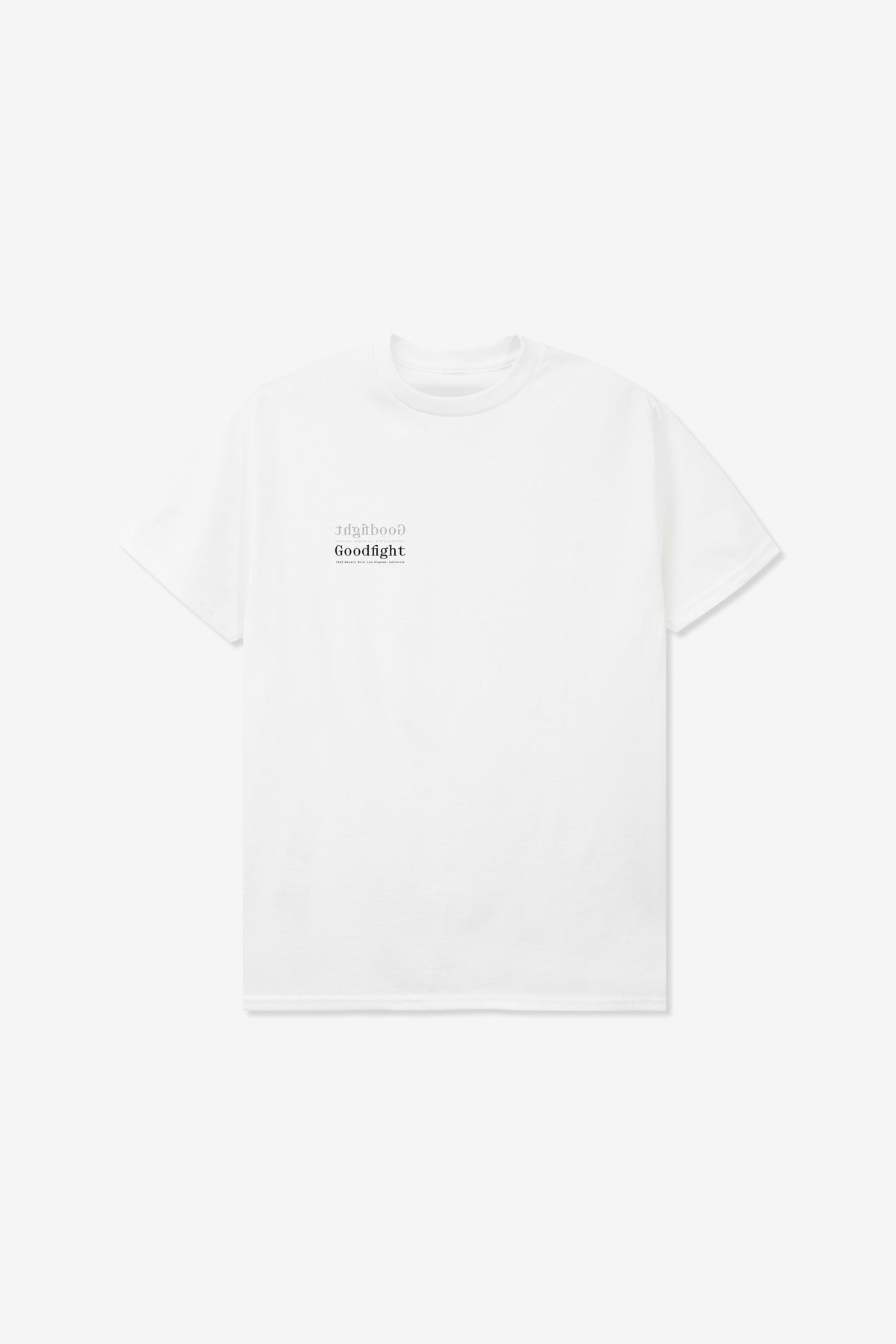 Reverso Merch Tee White