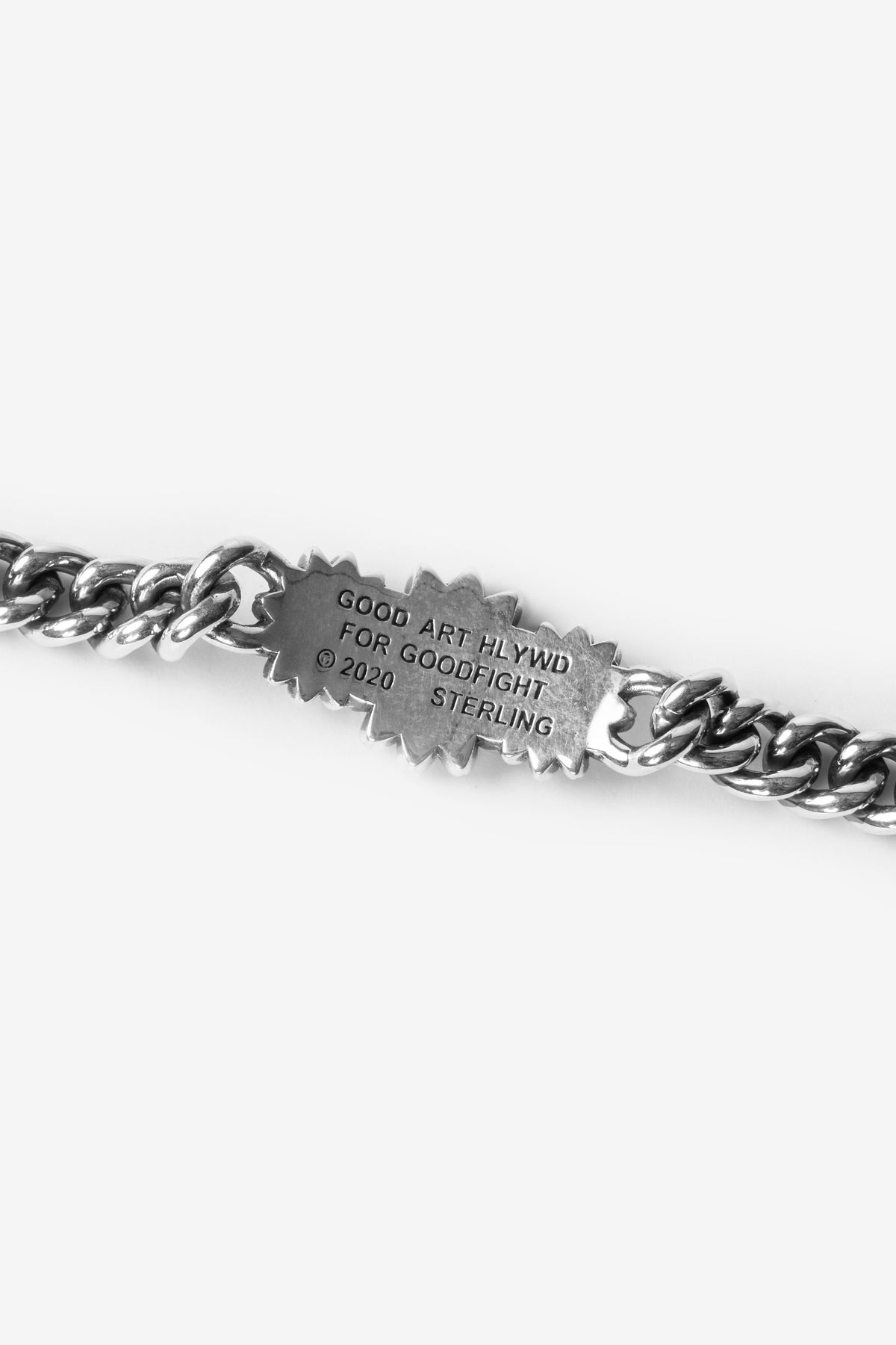 Good Art Hlywd for Goodfight Corsage ID Bracelet 18cm / Silver