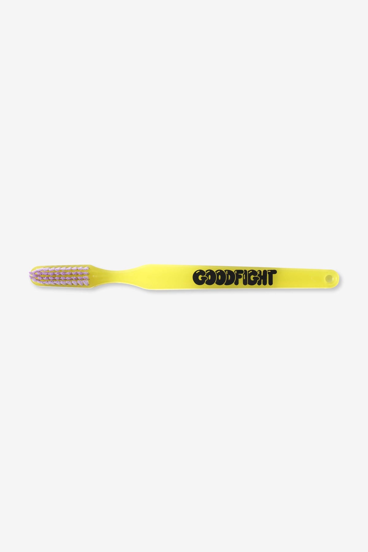 Goodfight Bubble Logo Toothbrush Yellow
